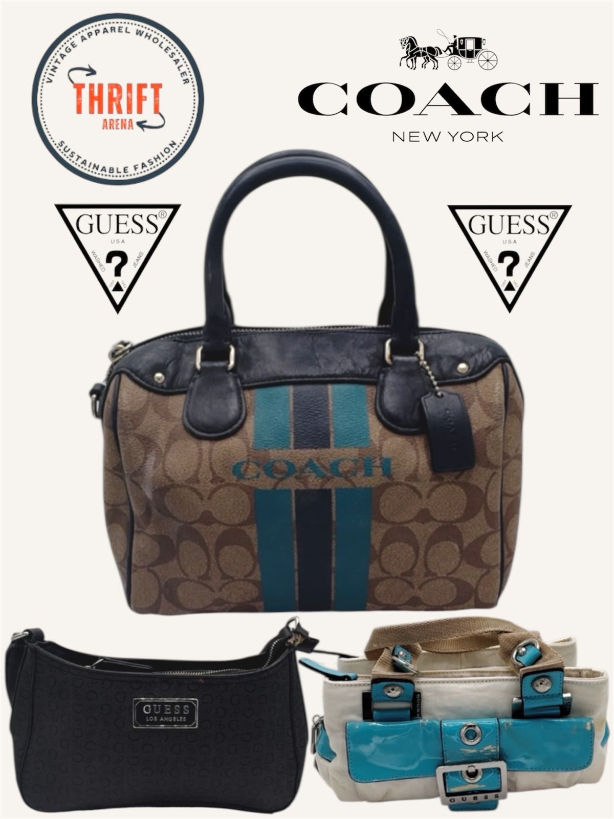 Coach und Guess Taschen LX287