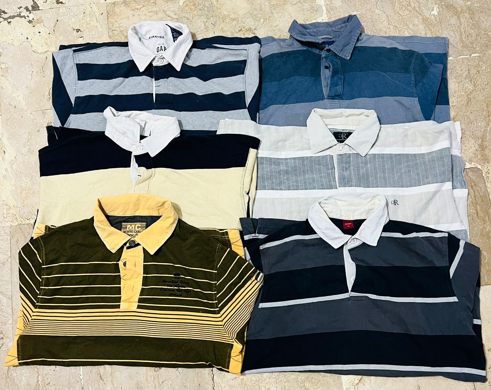 unbranded rugby shirts bundle 12