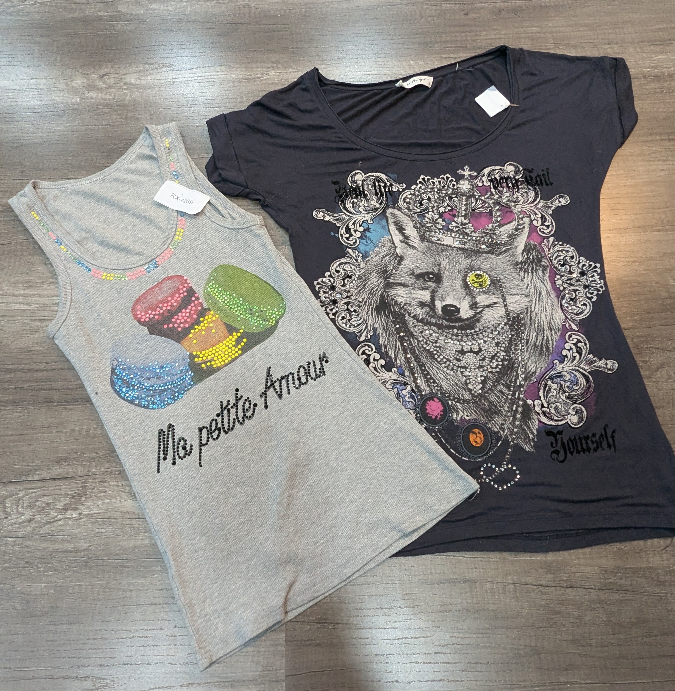 2058 - Y2K Style Long and Half Sleeves T-Shirts