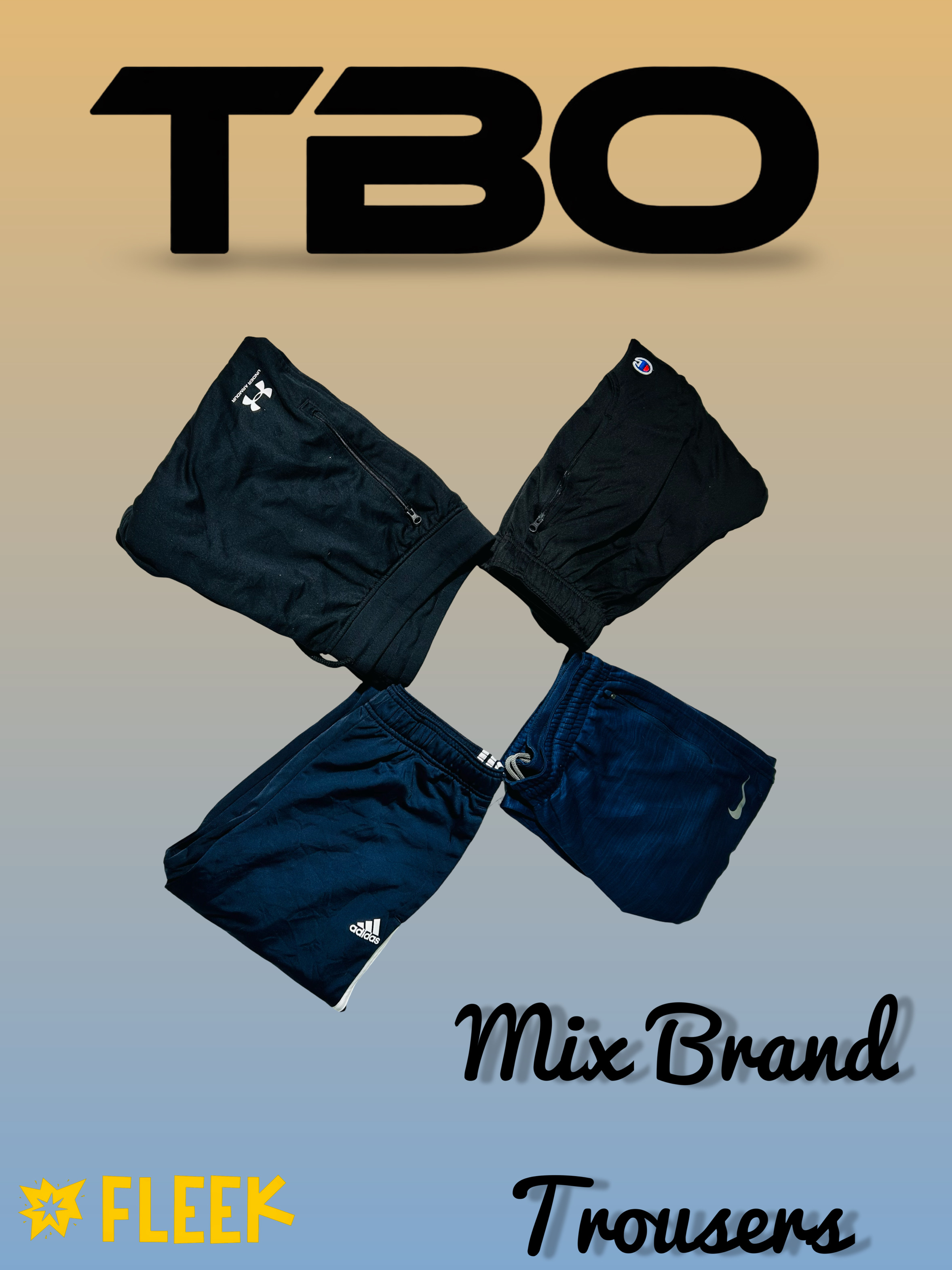 Mix brand trousers