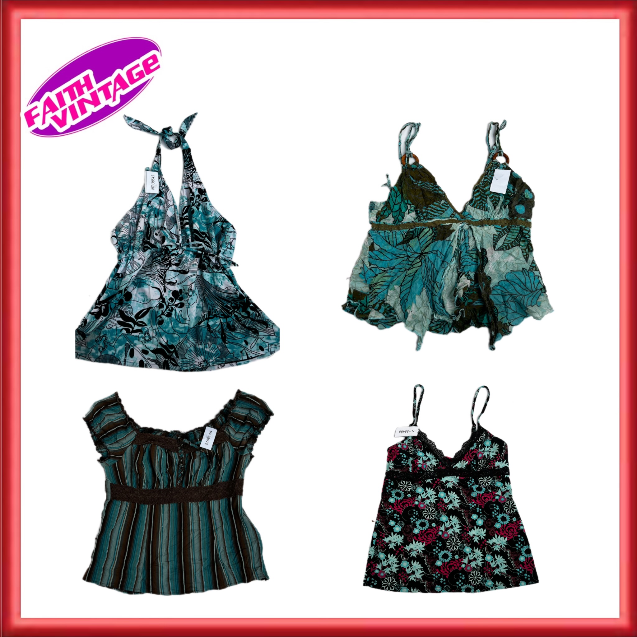 Tidal Waves Mix Top Rock und Kleid Bundle (FV-350)