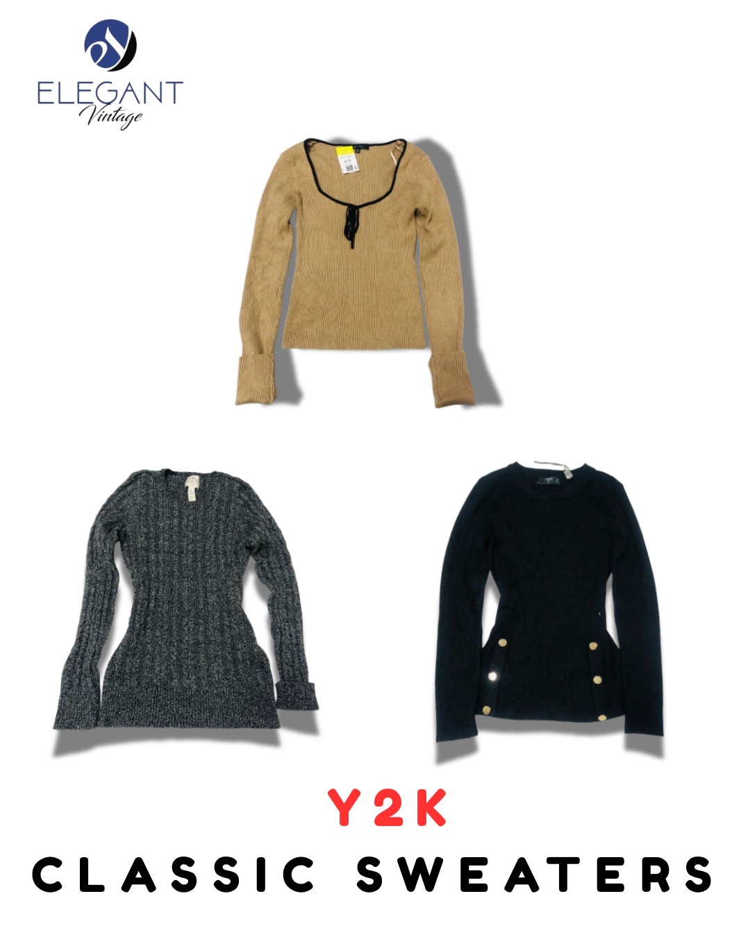 Y2K Classic Sweaters - EV2001