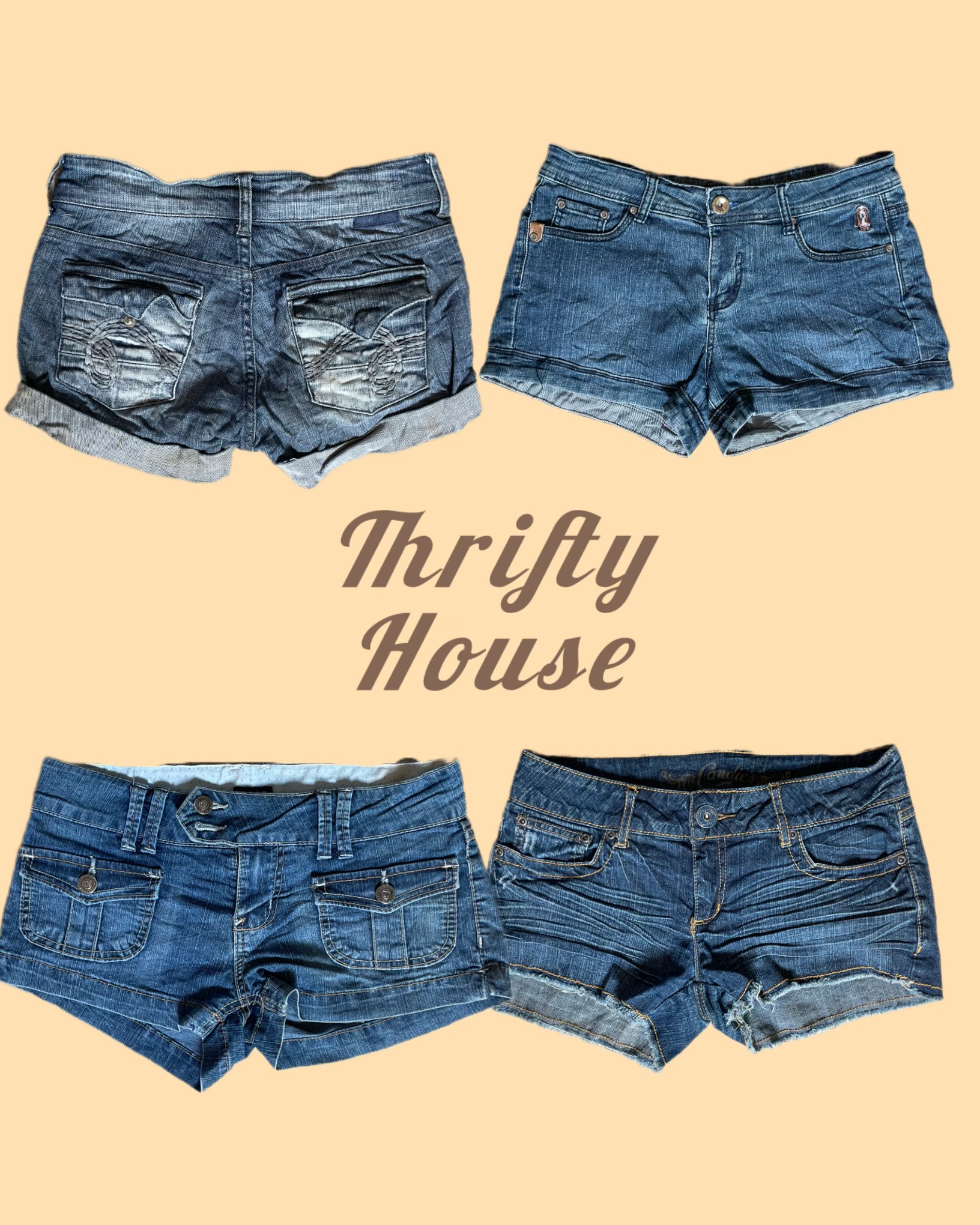 Y2k Sexy Denim Short(TH/089)