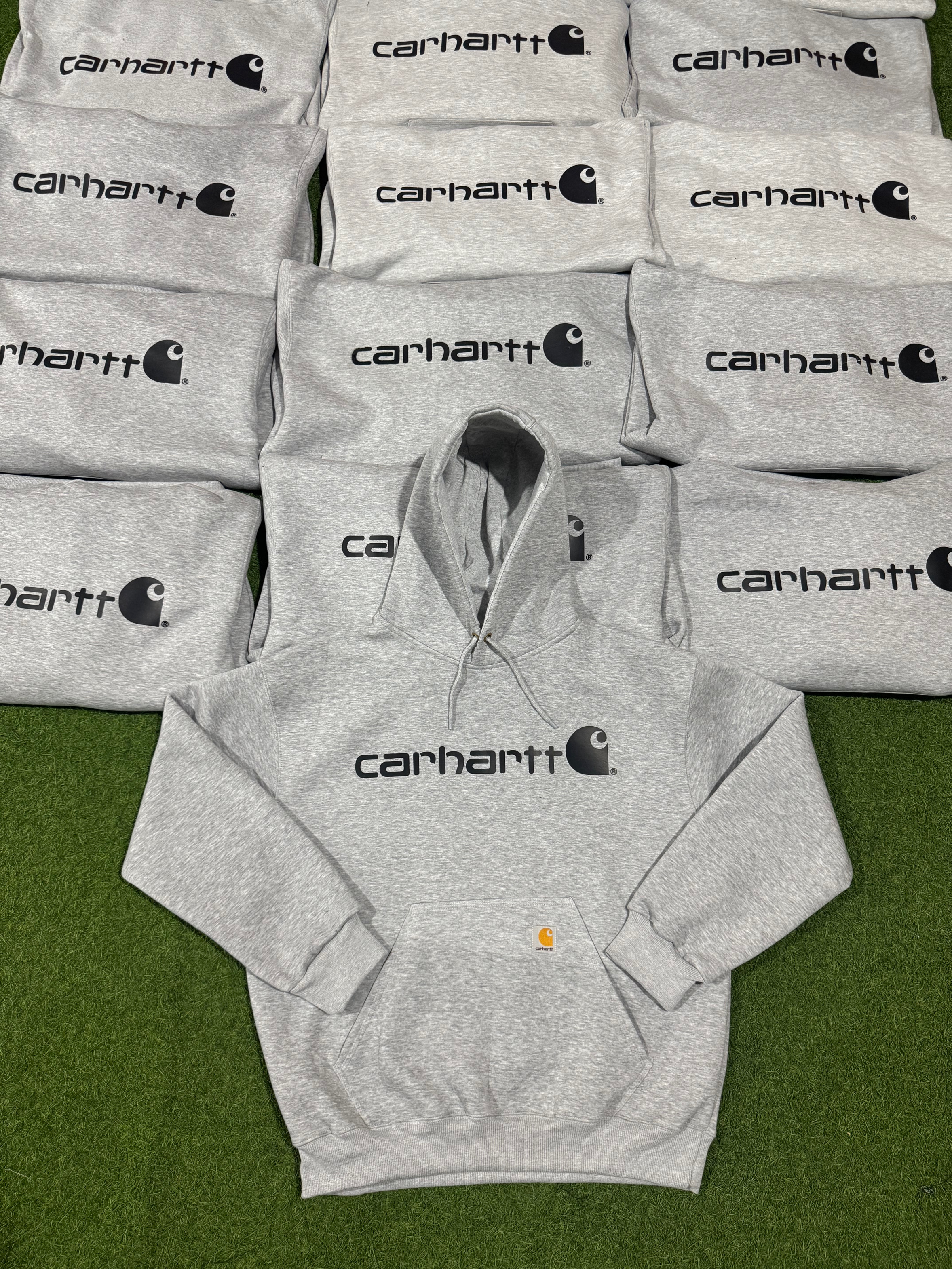 Rework style carhartt hoodies grey