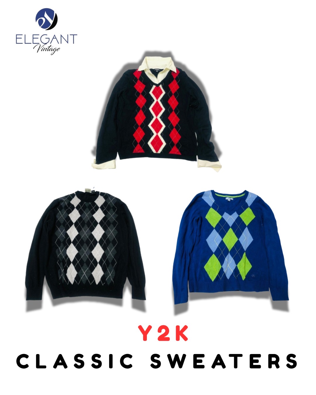 Y2K Classic Sweaters - EV2014