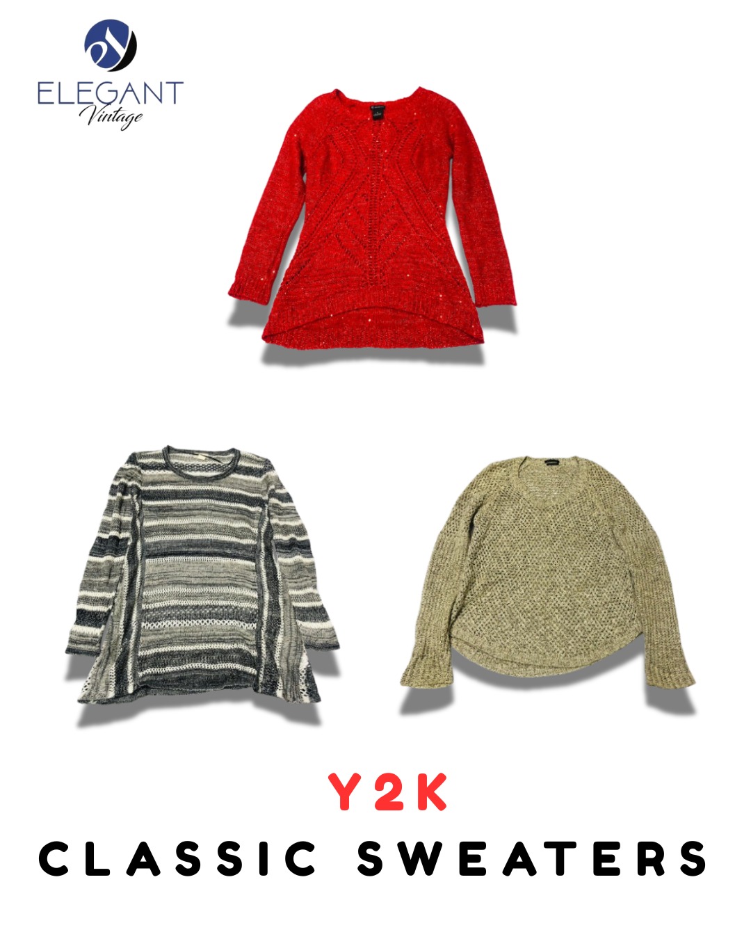 Y2K Classic Sweaters - EV2019