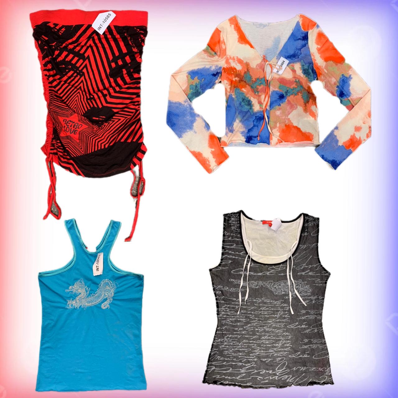 Y2k Printed Tops (RX-1219