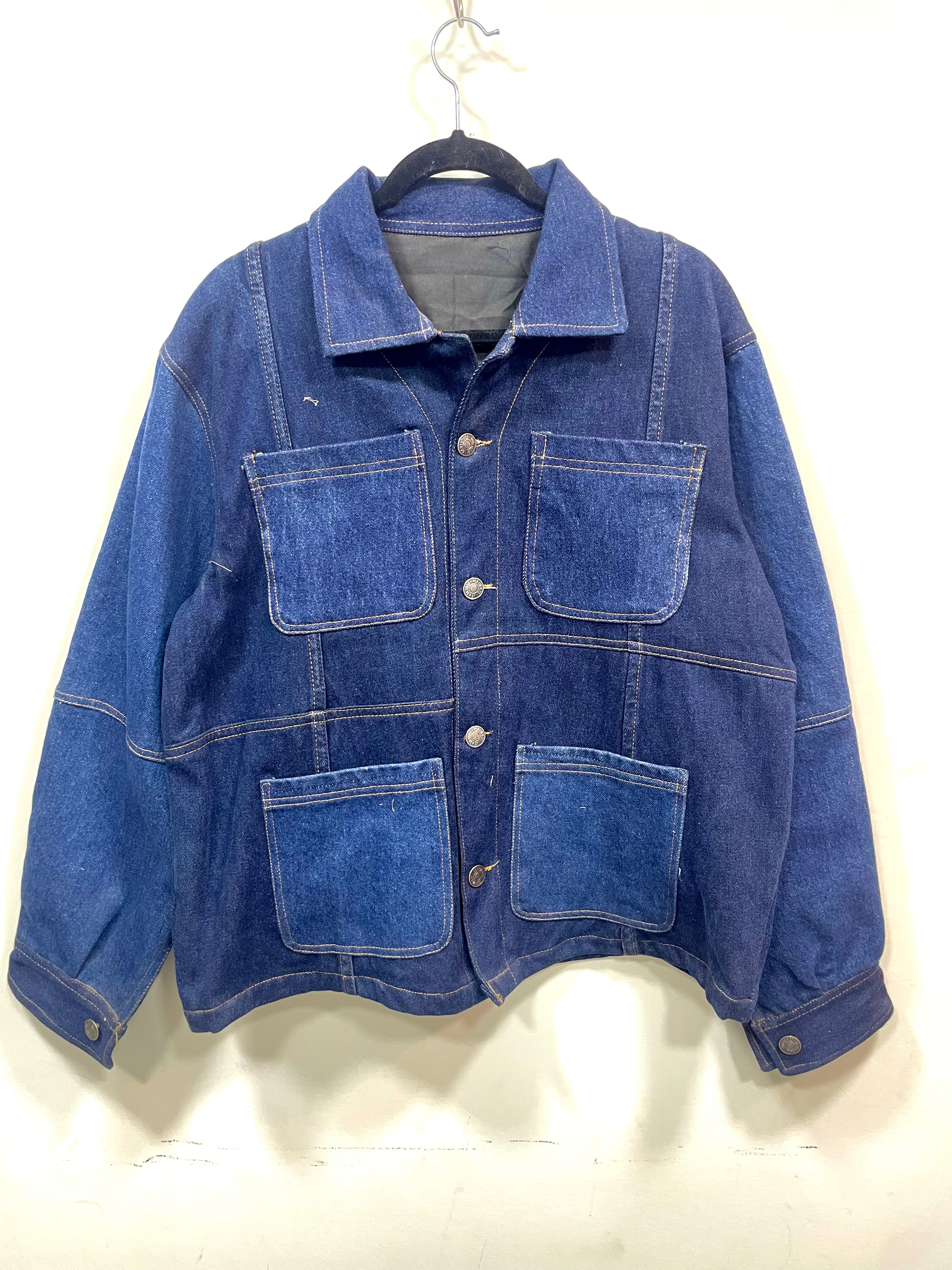 Upcycled Denim Chore Jacket