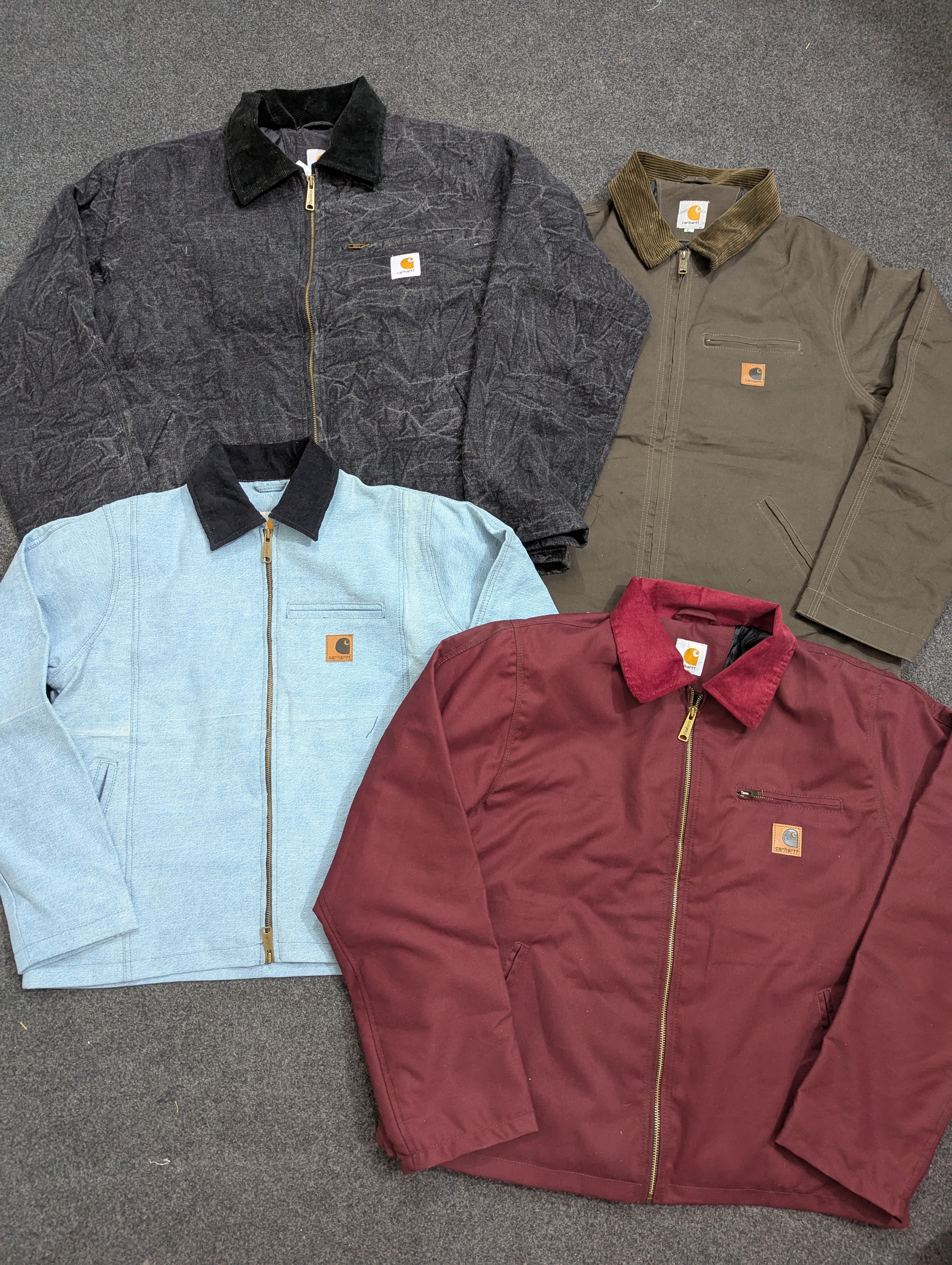 Carhartt Detroit Rework Style Jackets (6 pcs), (C-019)