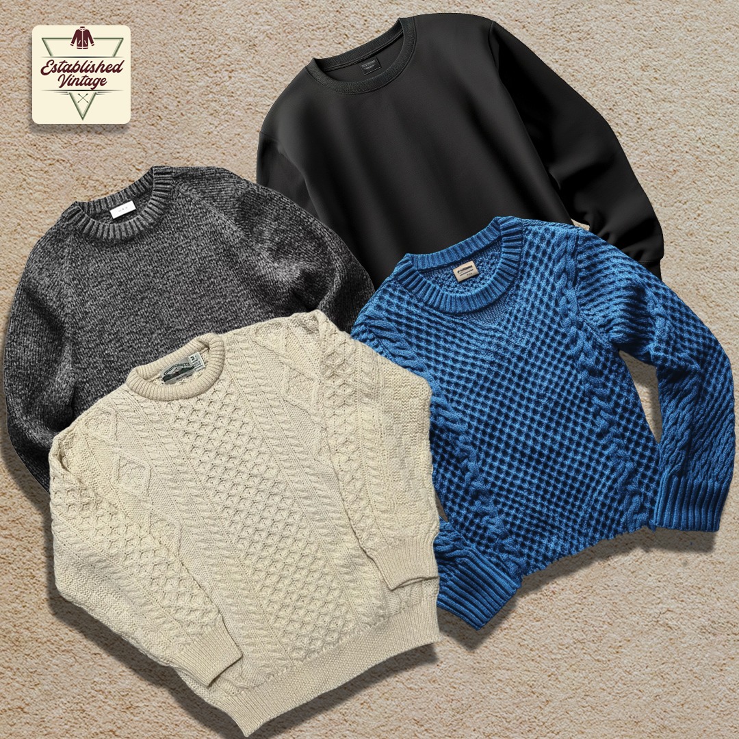 ミックスブランドのスウェットシャツ