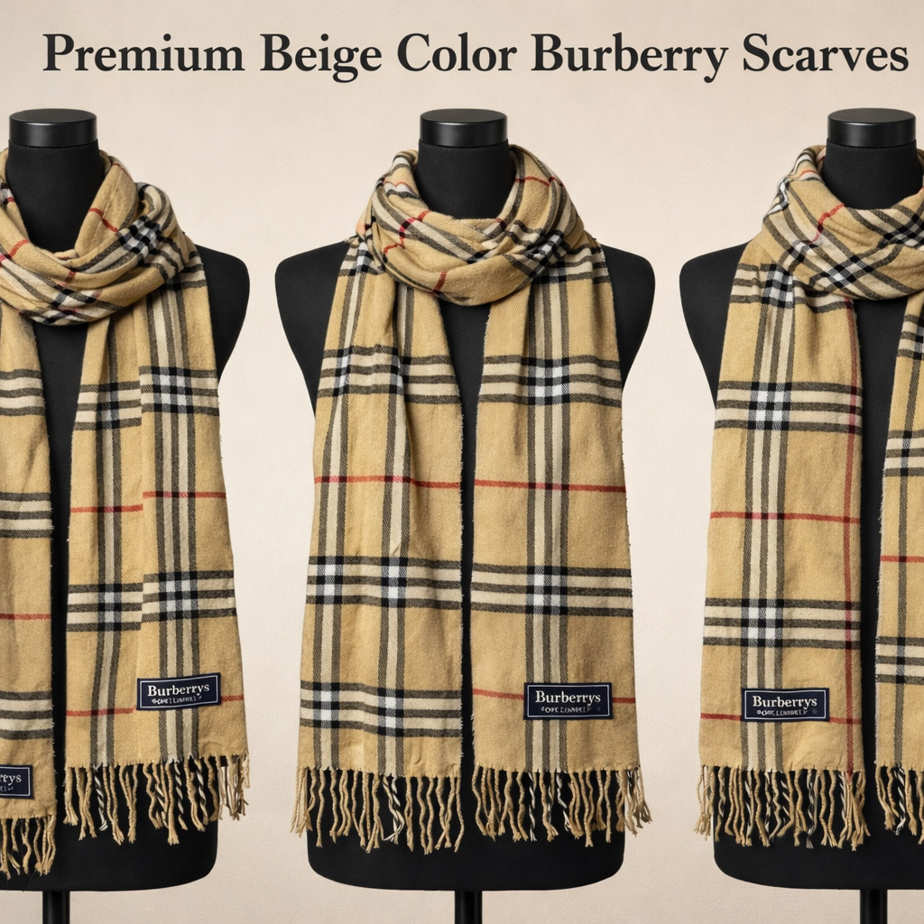 Écharpes Burberry Premium couleur beige