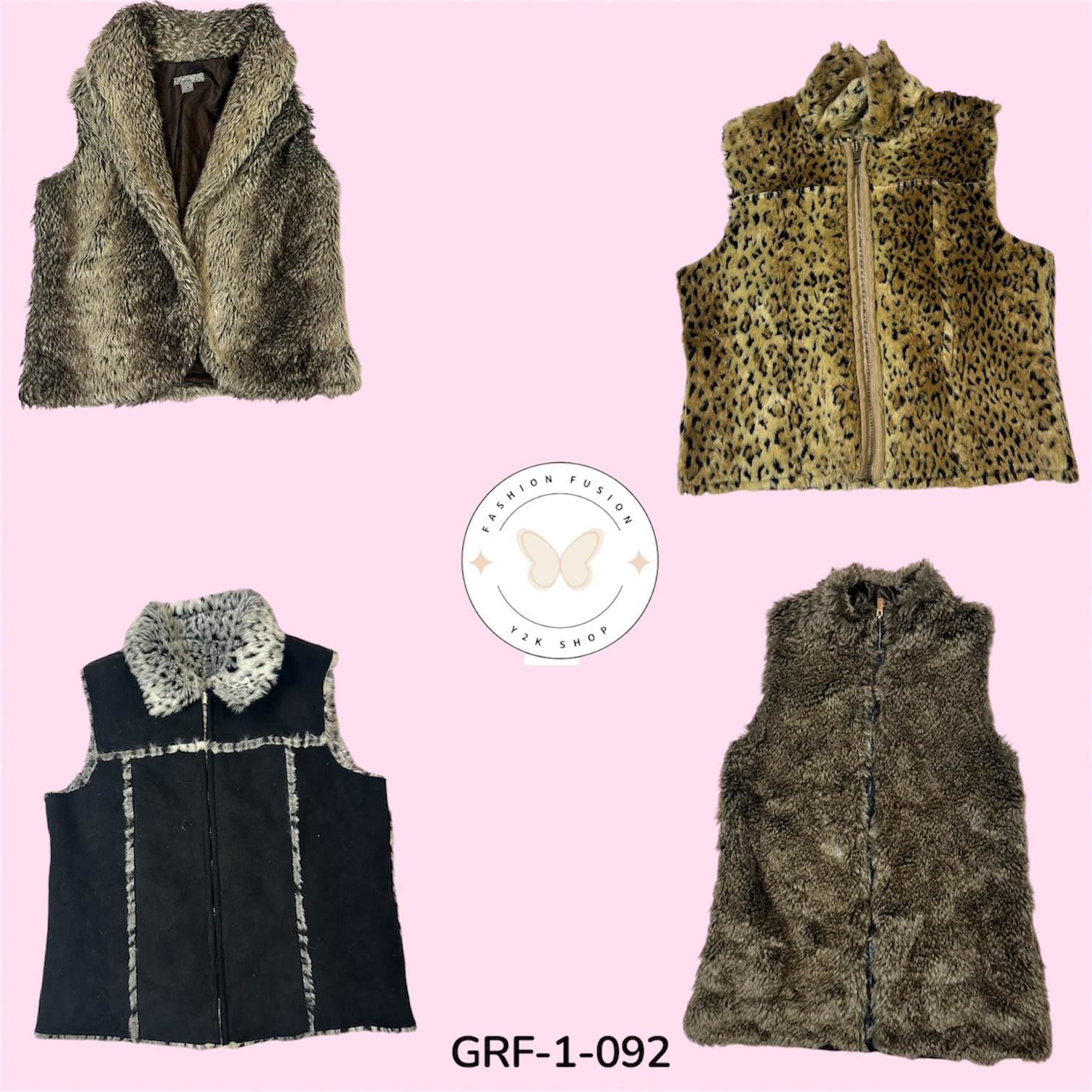 Y2Kレトロミックスベスト – アイコニックなヴィンテージストリートウェア (GRF-1-092)