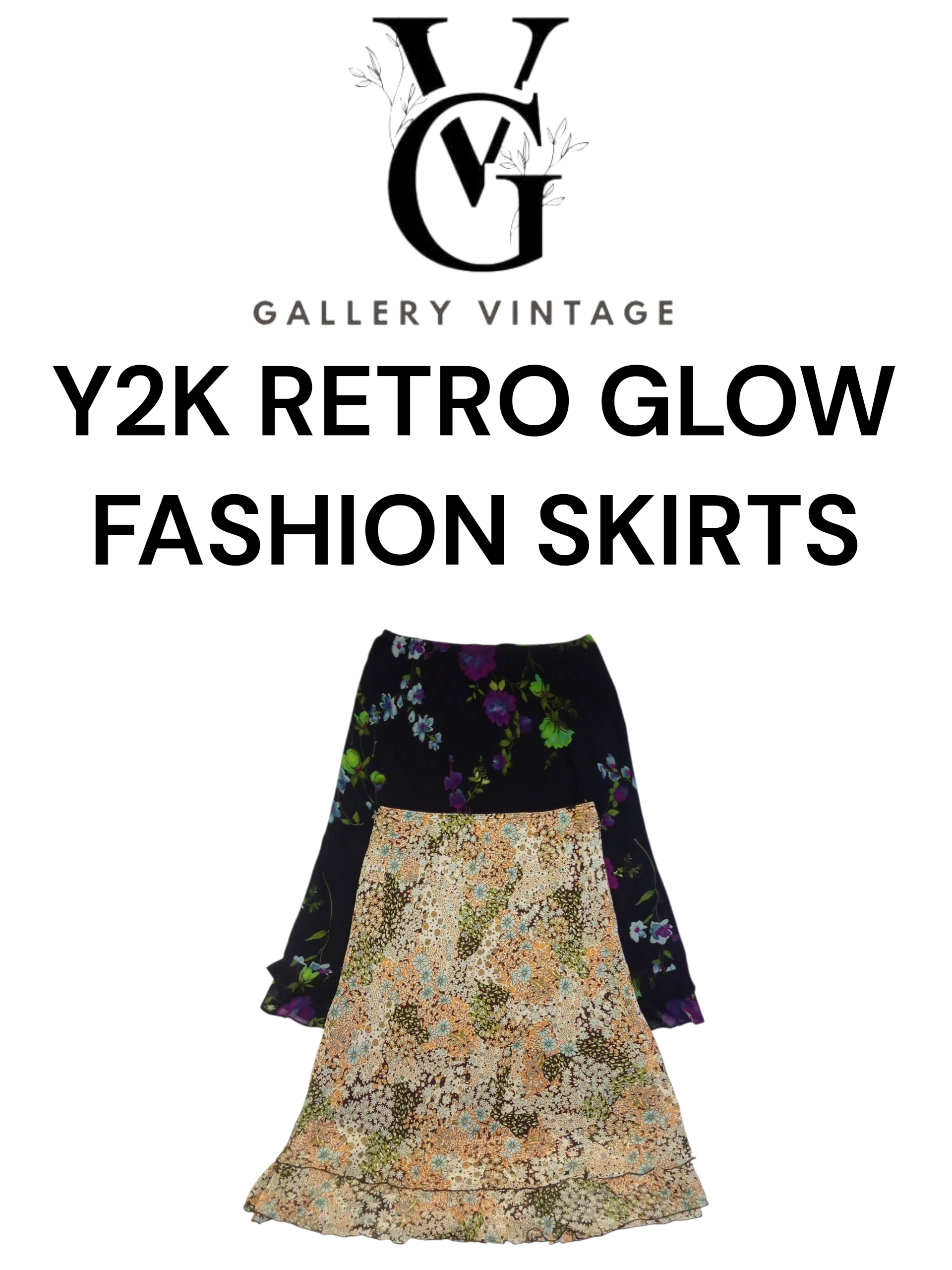Y2K RETRO GLOW FASHION SKIRTS
