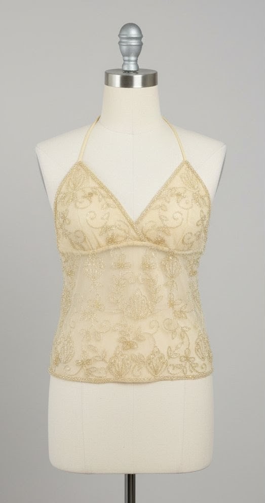 3009 - Y2K Style Halter Crop Top