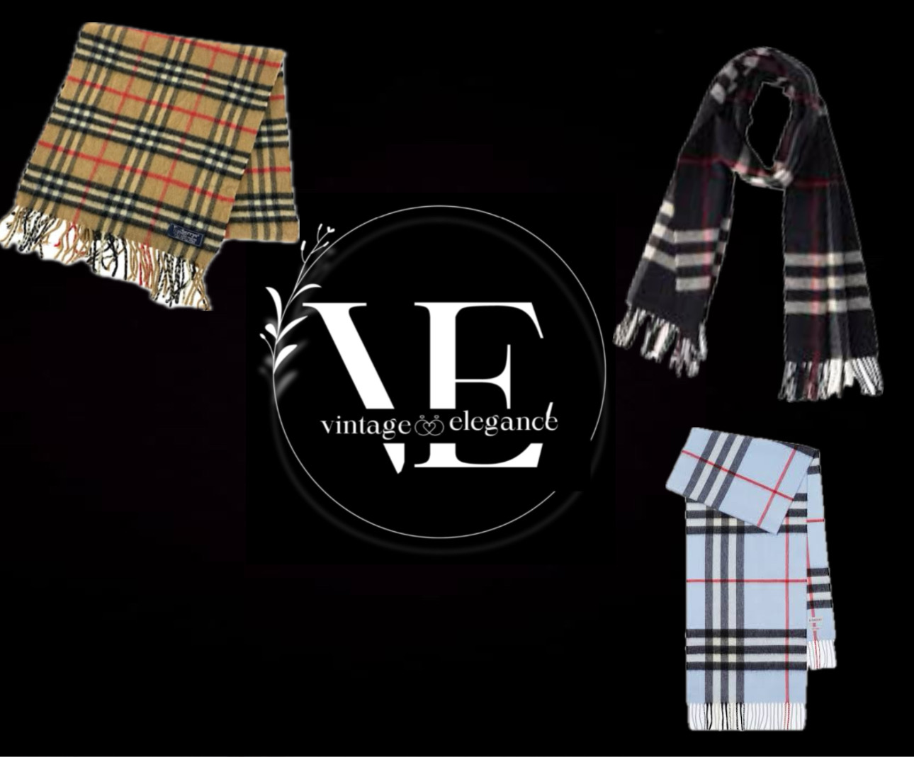 Premium Burberry scarves