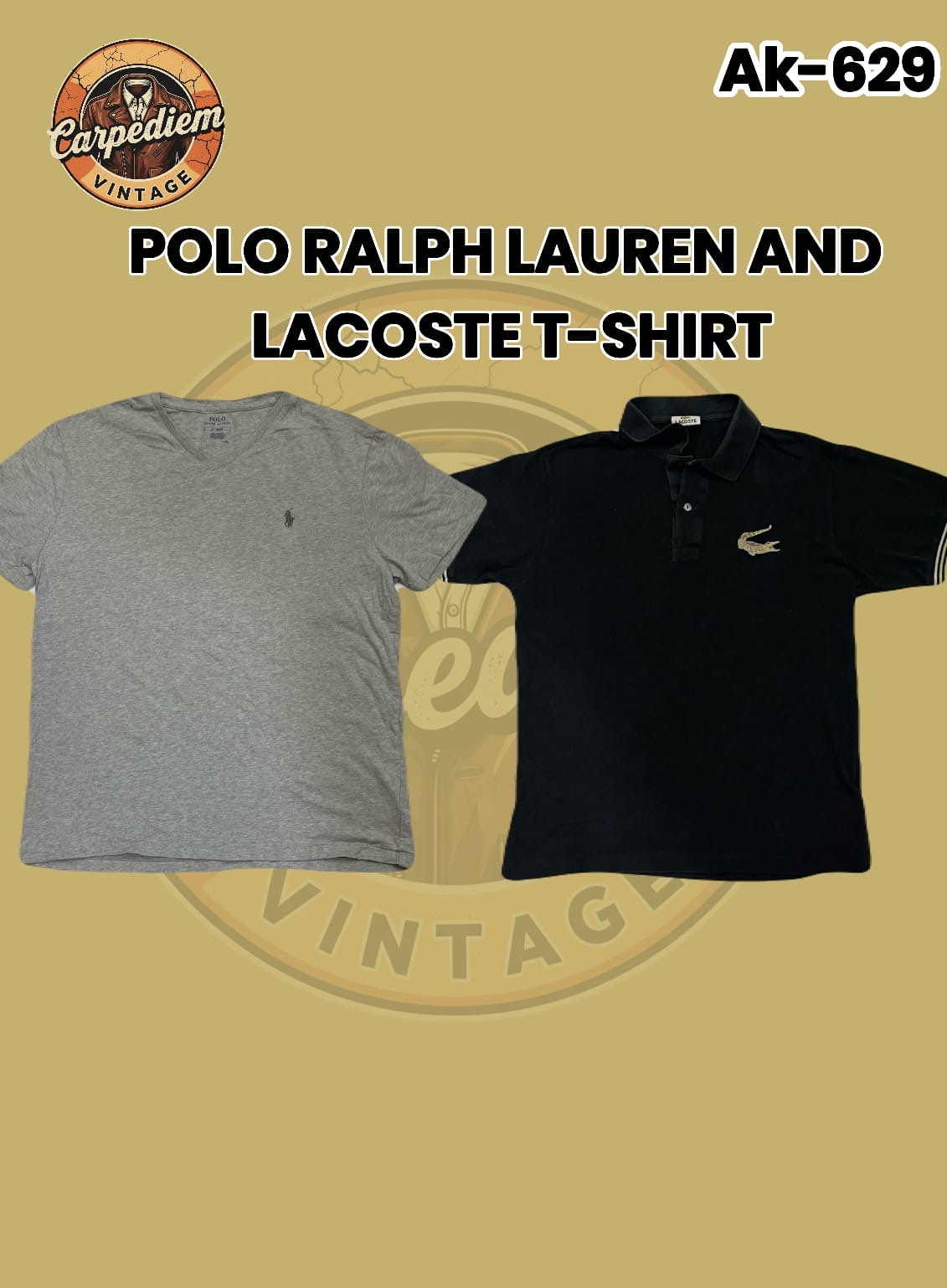「Polo Ralph Lauren And Lacoste Tシャツ Ak-629」