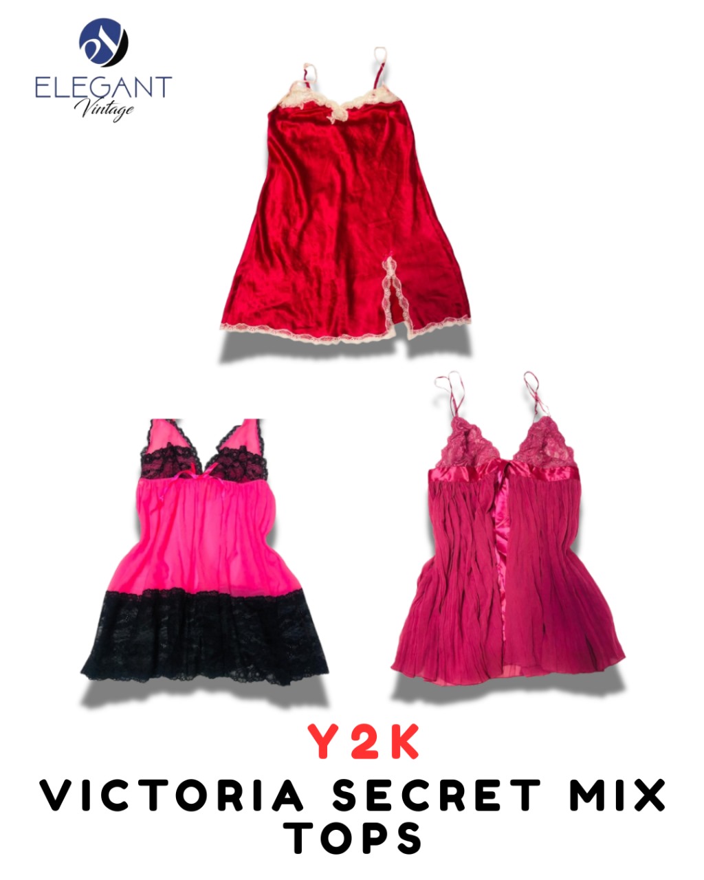Y2K Victoria Secret Mix Tops - EV2052