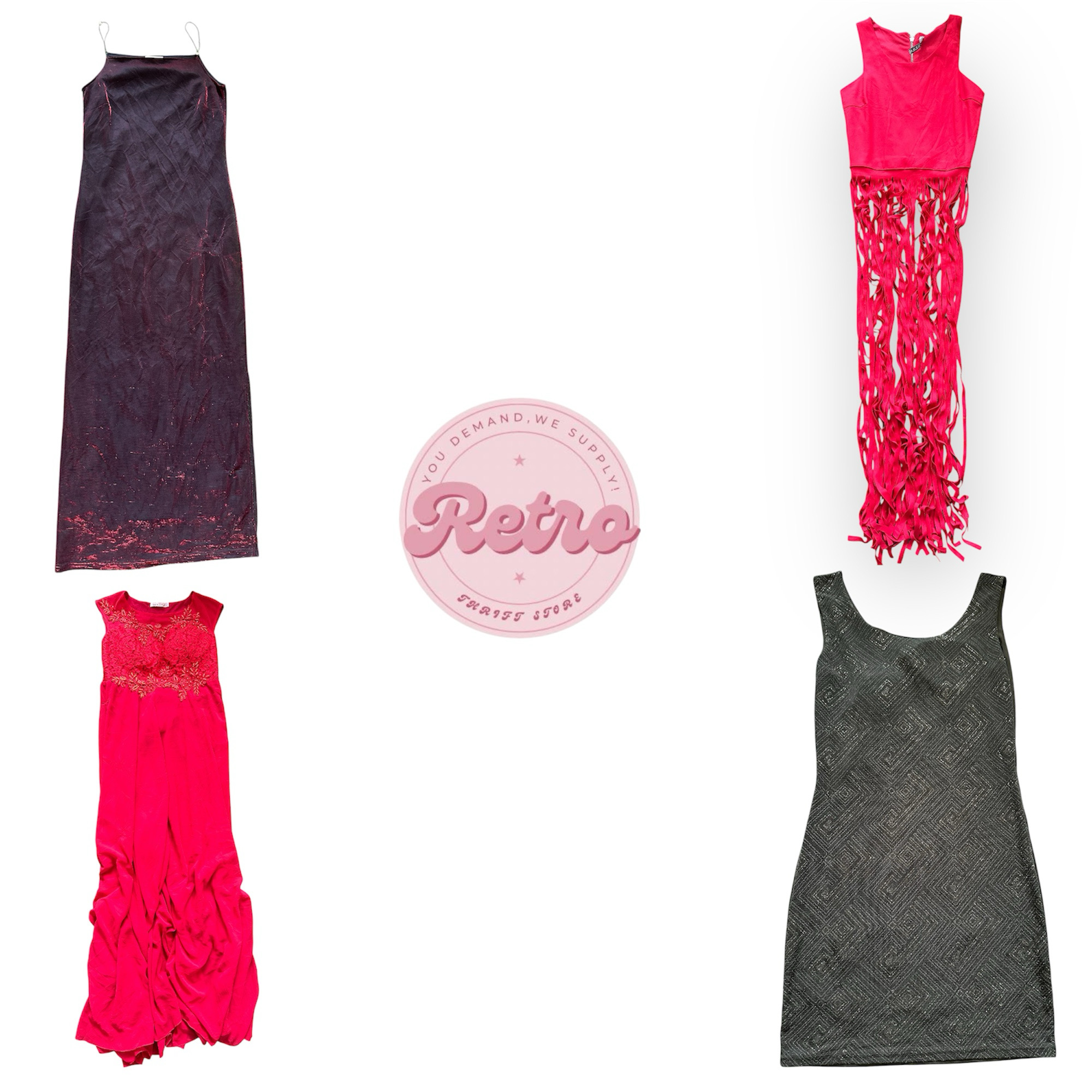 Vestido Y2K Midnight Crush — Edição de Dia dos Namorados (E)