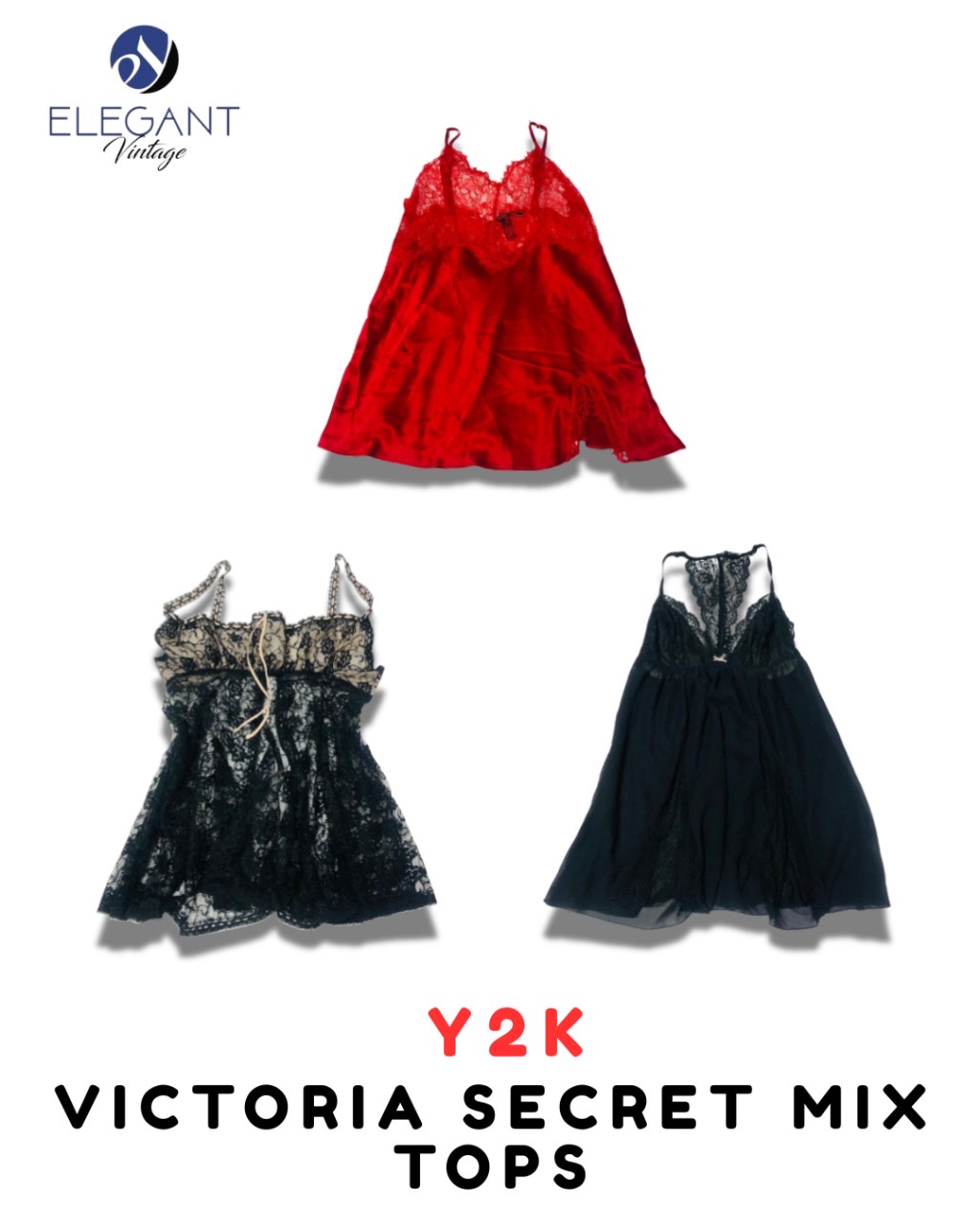 Y2K Victoria Secret Mix Tops - EV2058