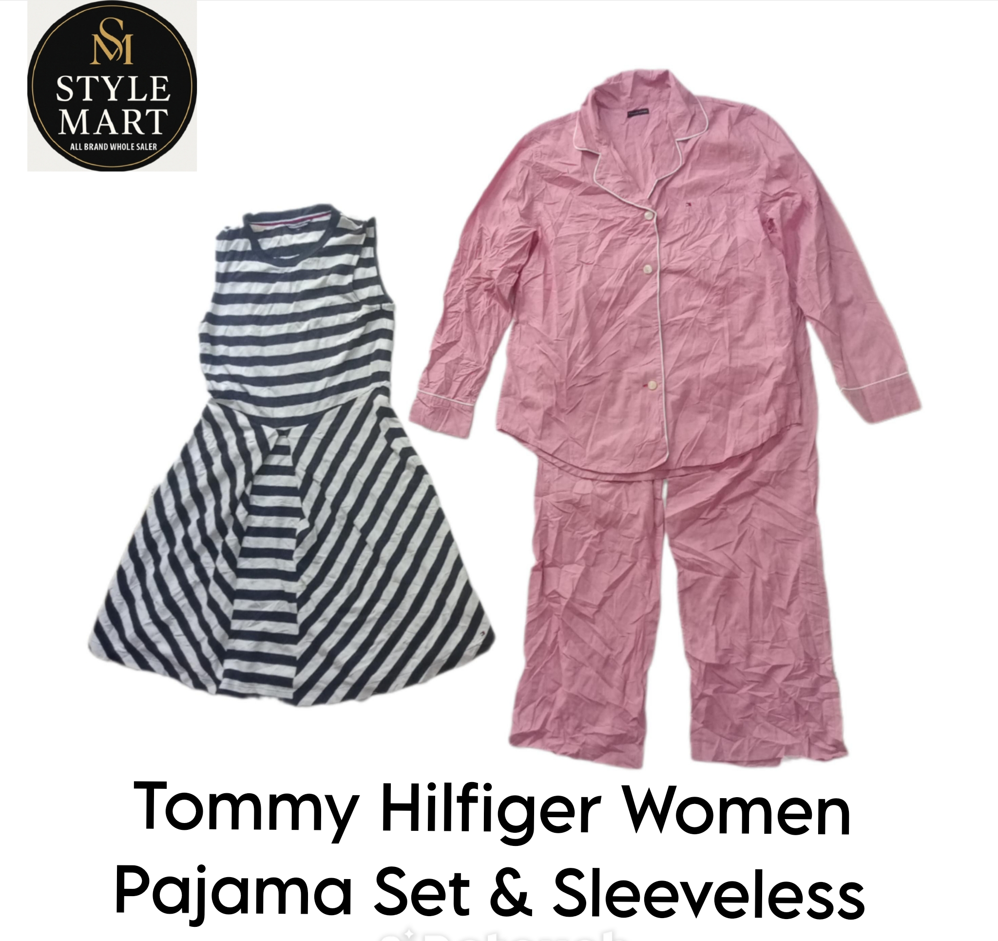 Tommy Pajama Set & Sleeveless and Sweatshirts Hoodie (SM00137)
