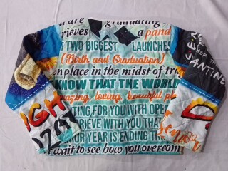 CR5905  Upcycled Comforter Jackets