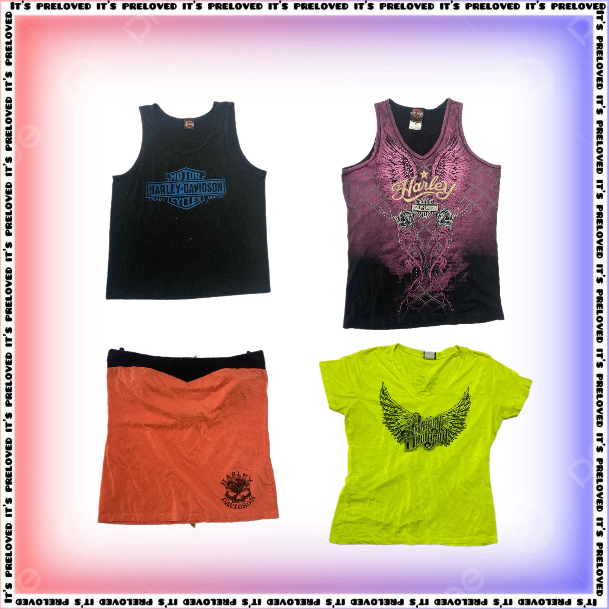 Harley-Davidson Included | Mixed Graphic Tee UN-025