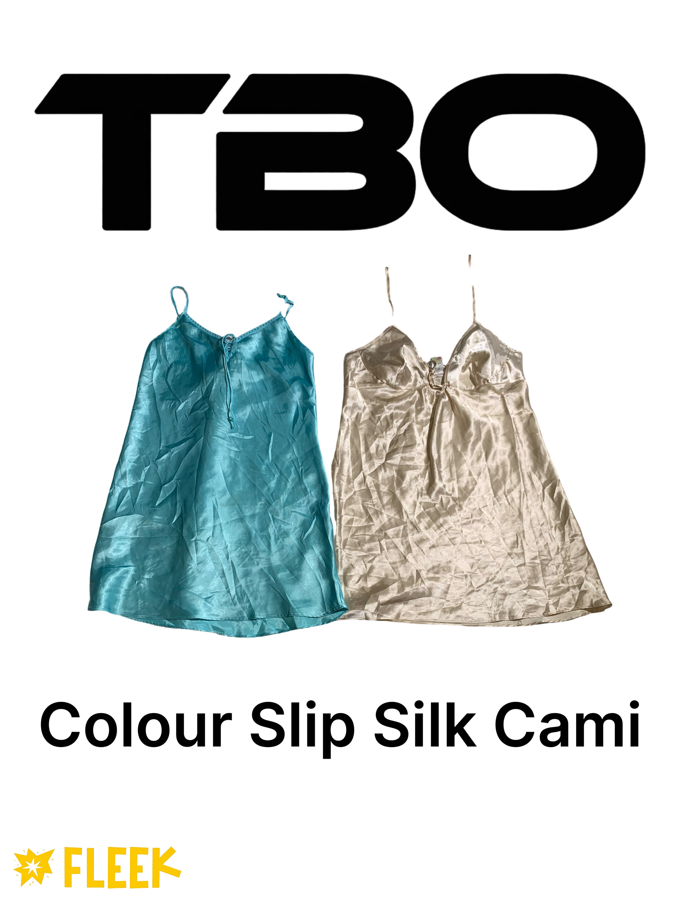 Débardeur en soie couleur