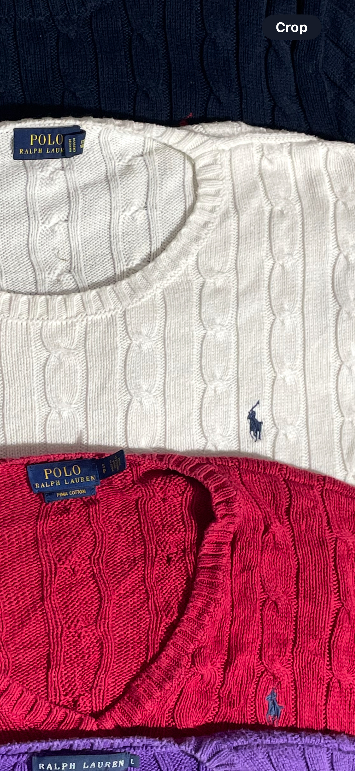 Ralph Lauren cable knit