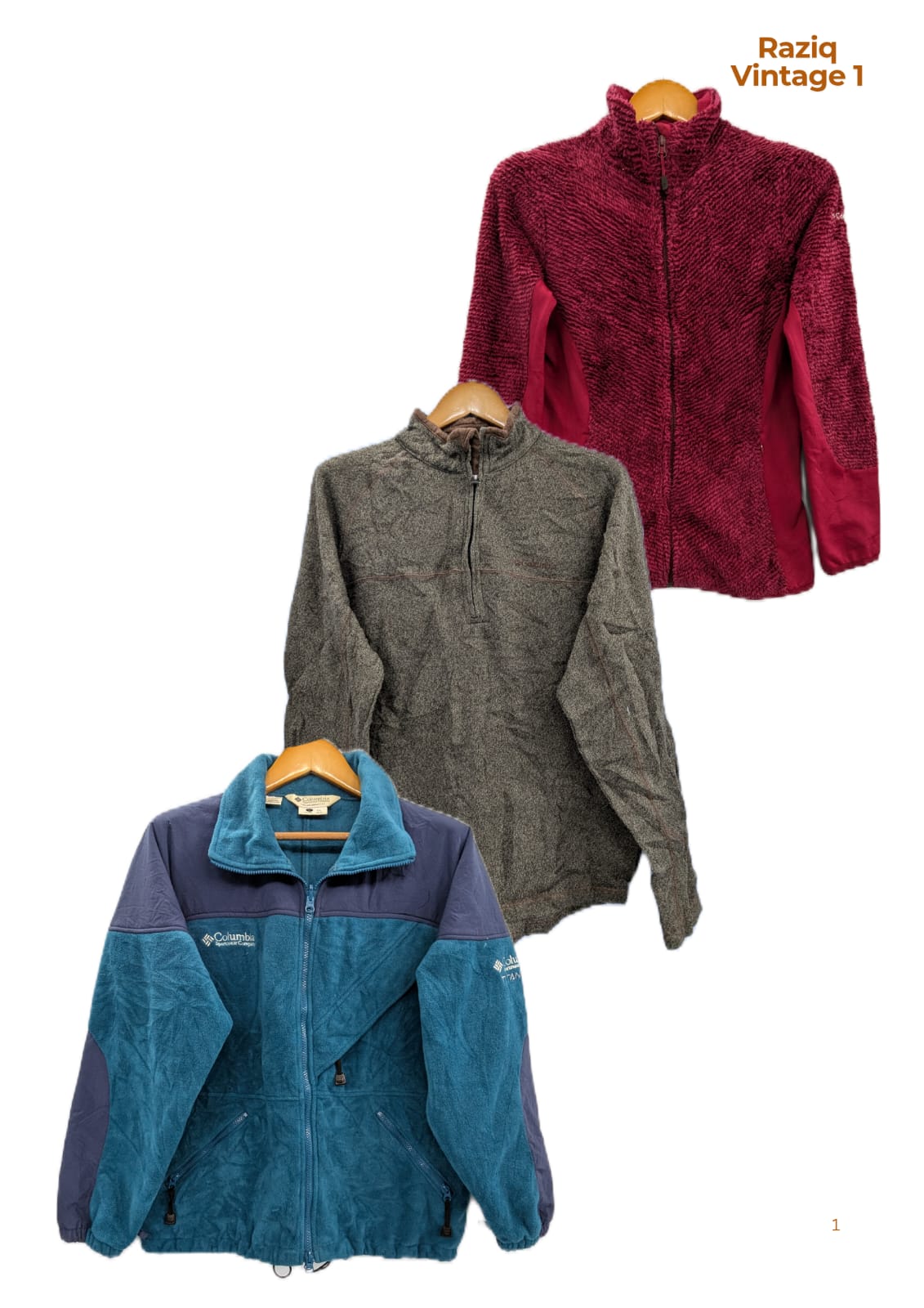 💥 RV1767 Columbia Fleece Jackets