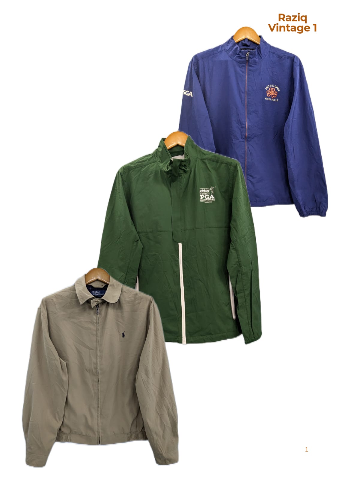 💥 RV1770 Ralph Lauren Harrington Jackets