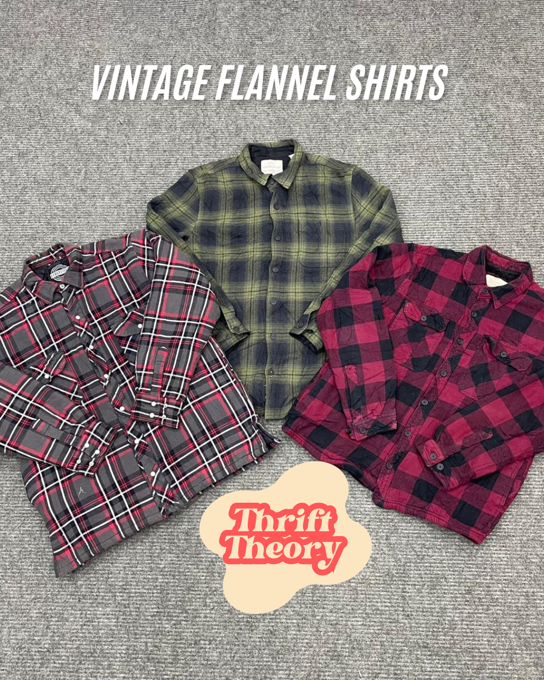 ヴィンテージフランネルシャツ - (14/01)