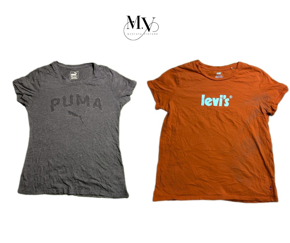 Levi's & Puma Tシャツ