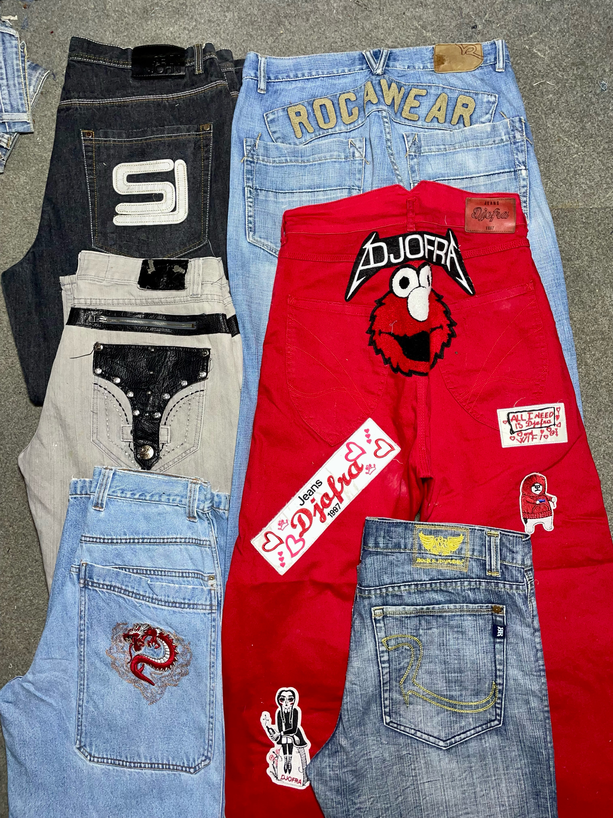 HipHop baggy jeans