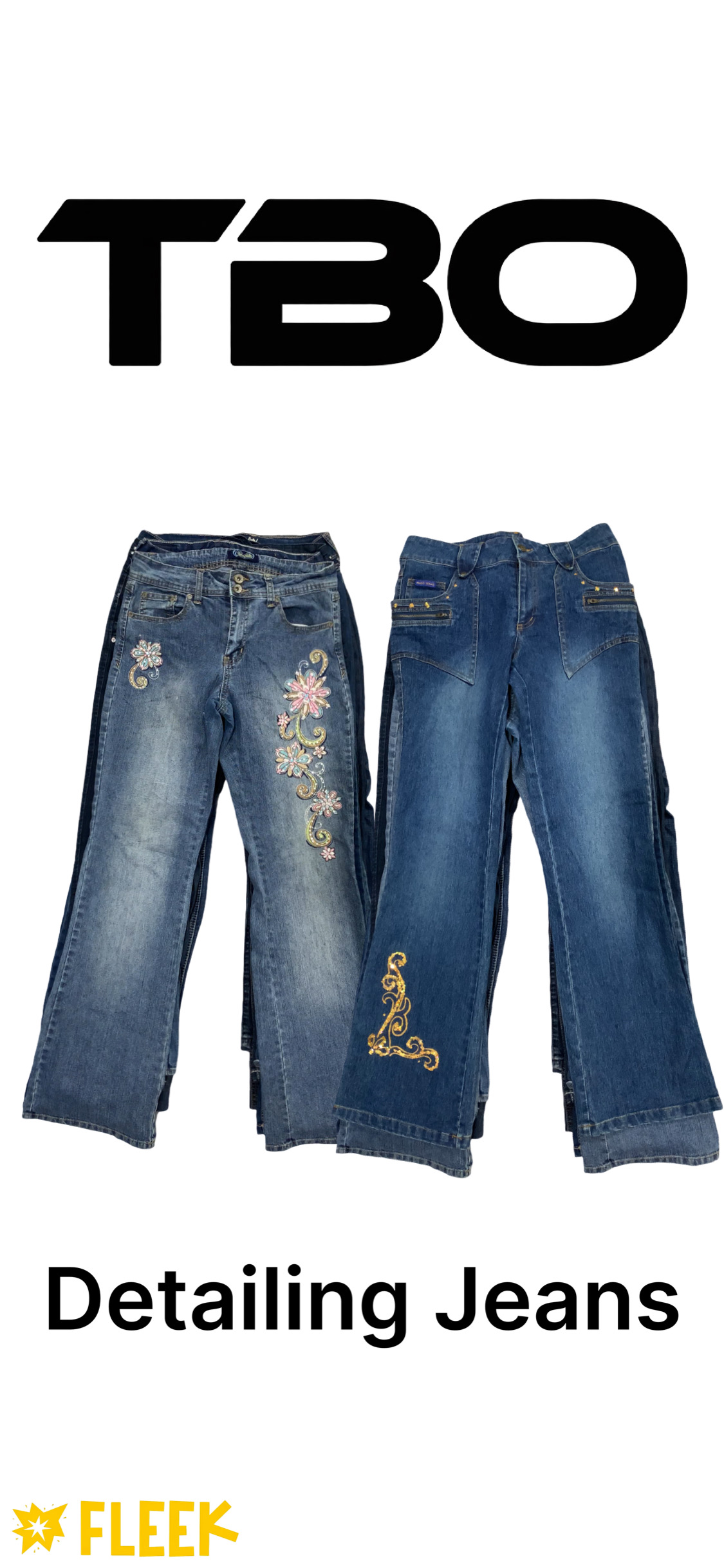 Jeans de finition (TBO-56)