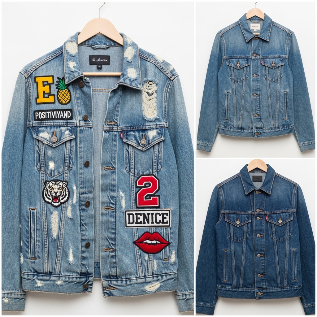 Denim Jacket Men's Women's Mix Lot