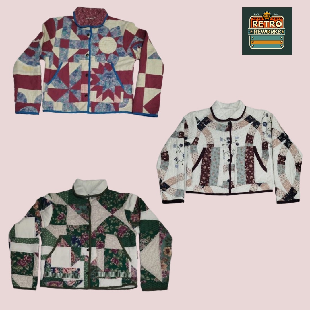 Jaqueta de Colcha Reciclada