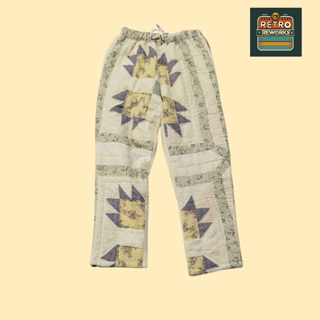 アップサイクル パッチワーク パンツ | Vintage Wholesale Marketplace