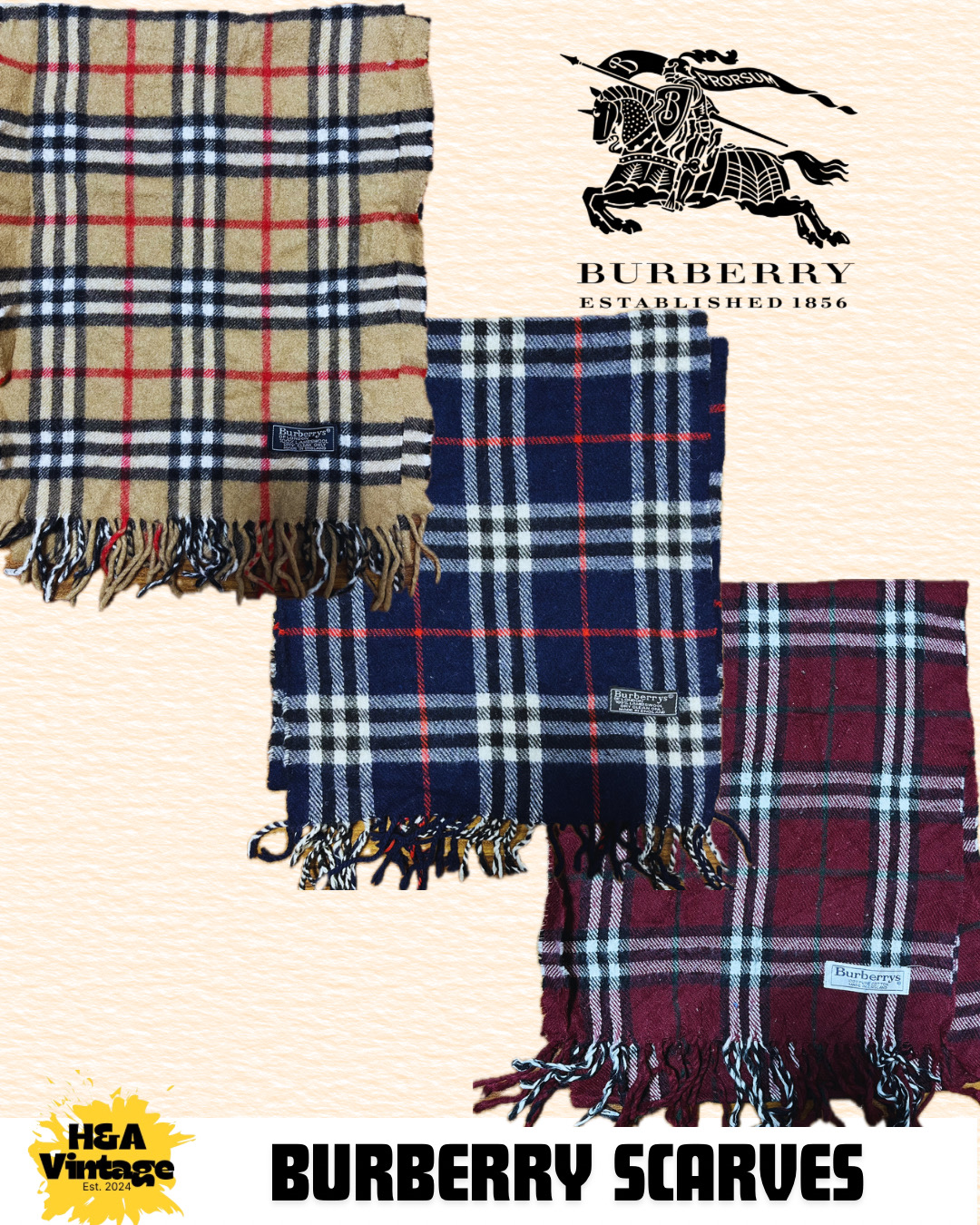 Écharpes Burberry Premium