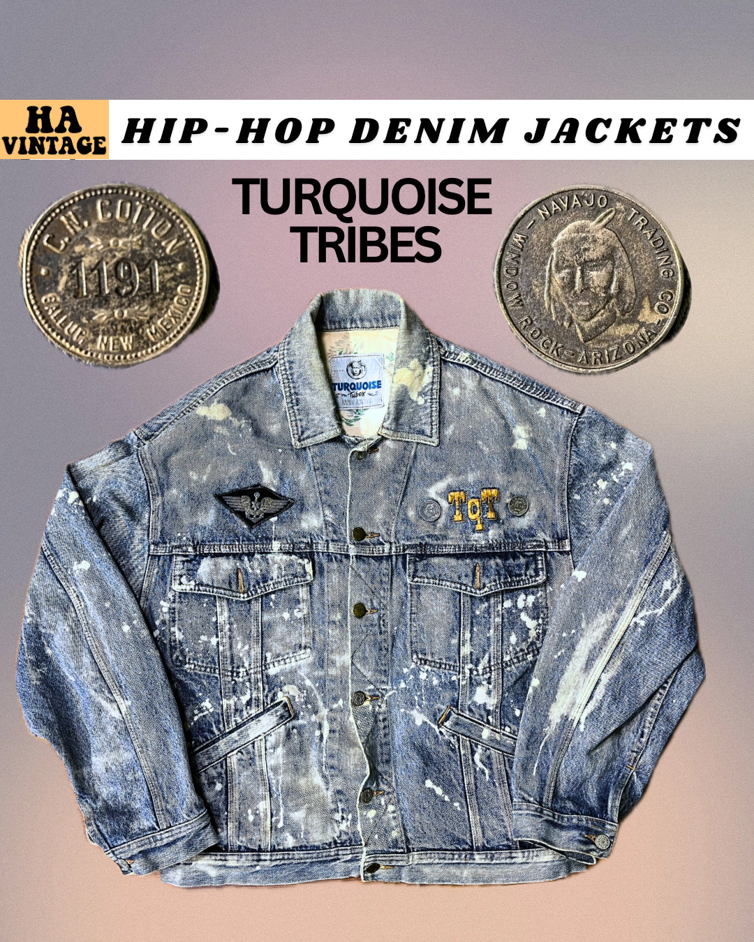 Street Chaos Denim Jackets Inc Ralph lauren Turquoise