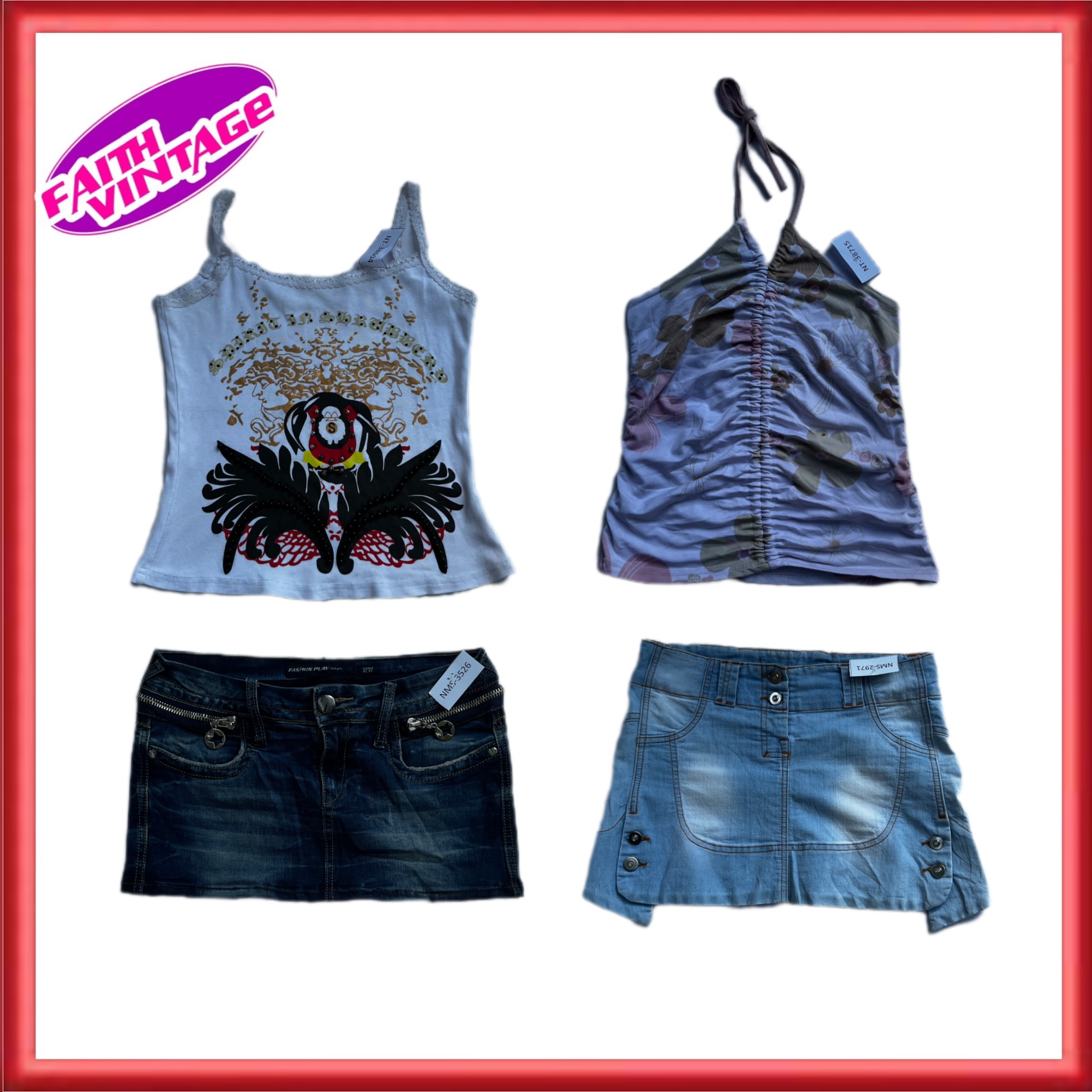 Attention Amp Duo Top and Skirt(FV-378)