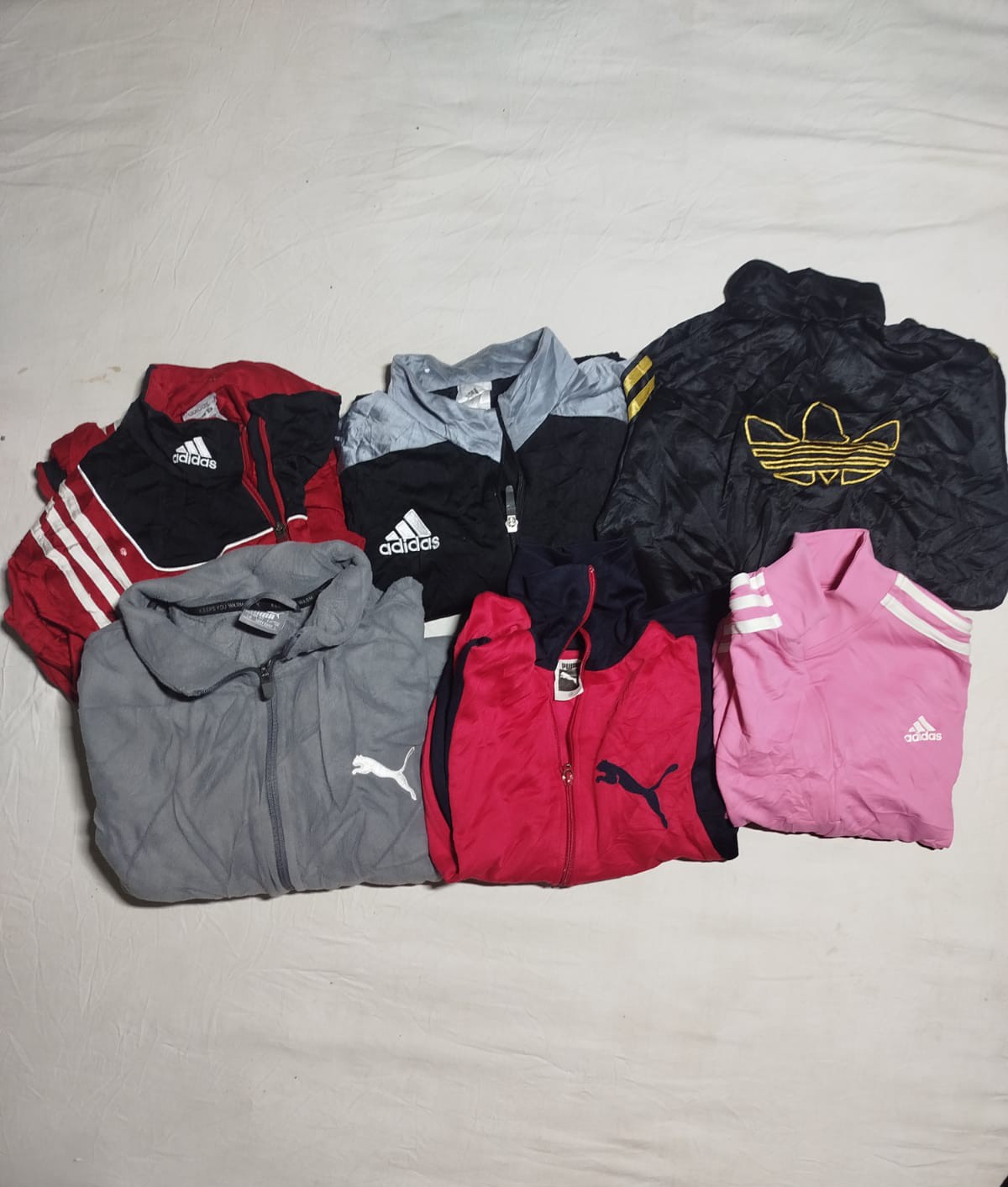 Puma,Adidas track Jackets