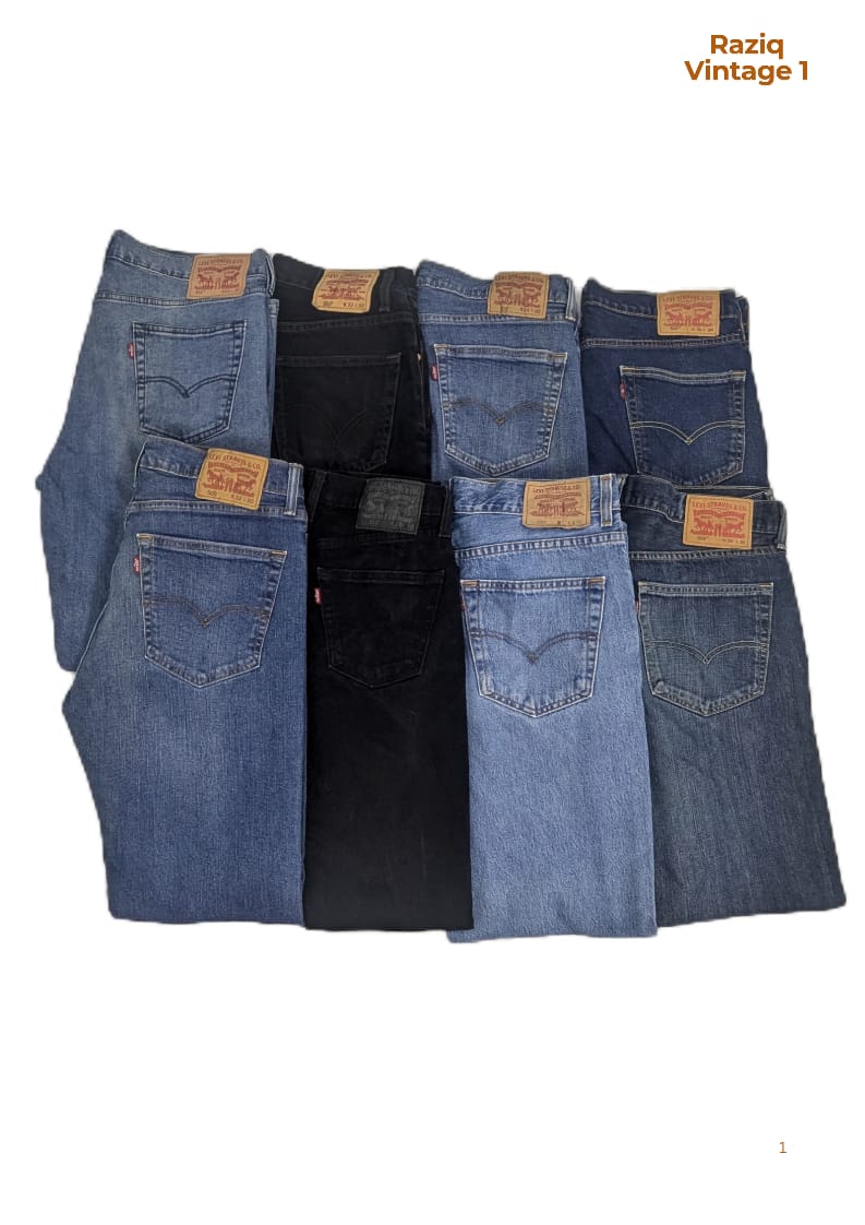 RV1771 Levi's Zipper Jeans