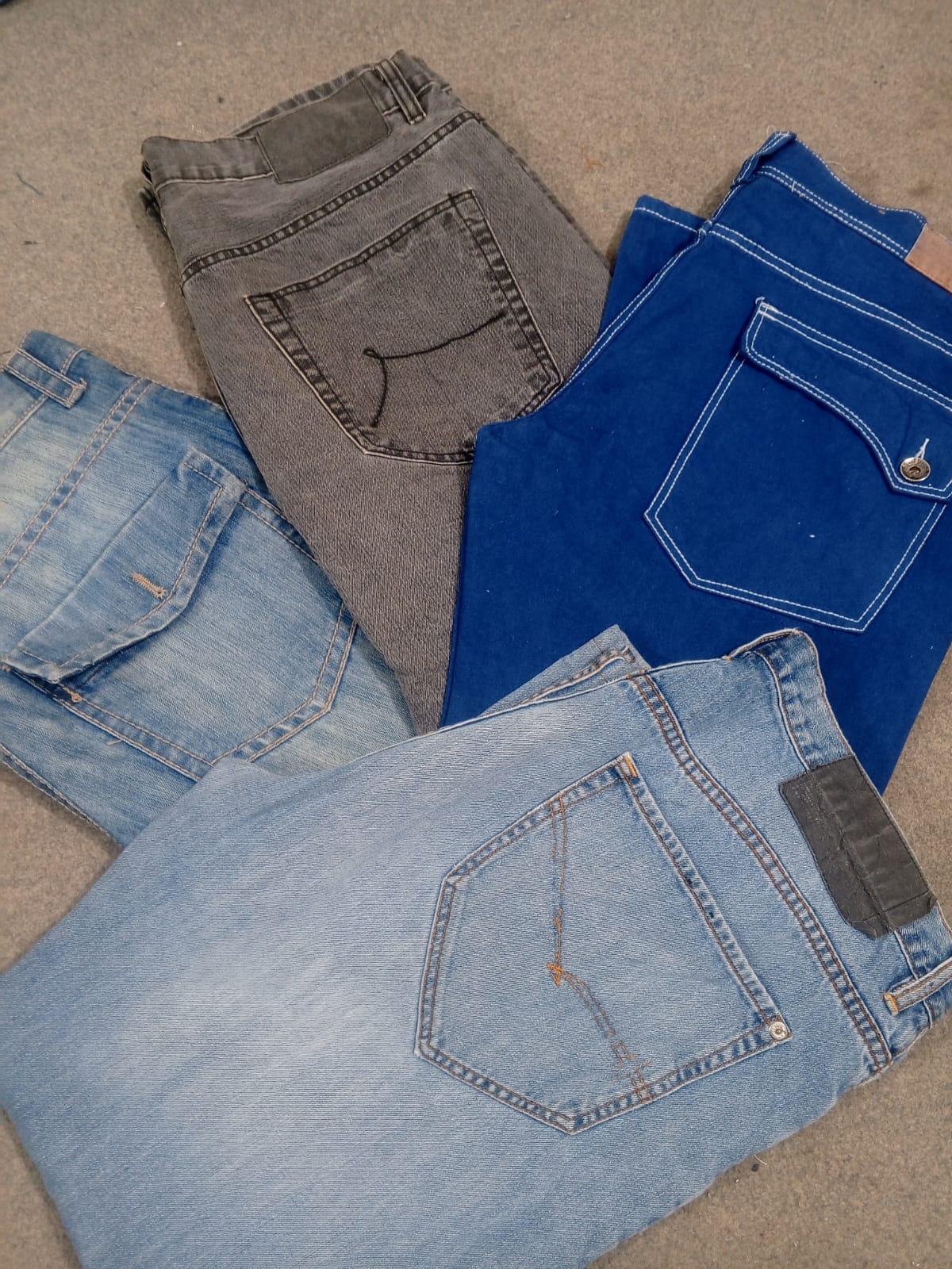 #223 Men Baggy Hip-hop Jeans