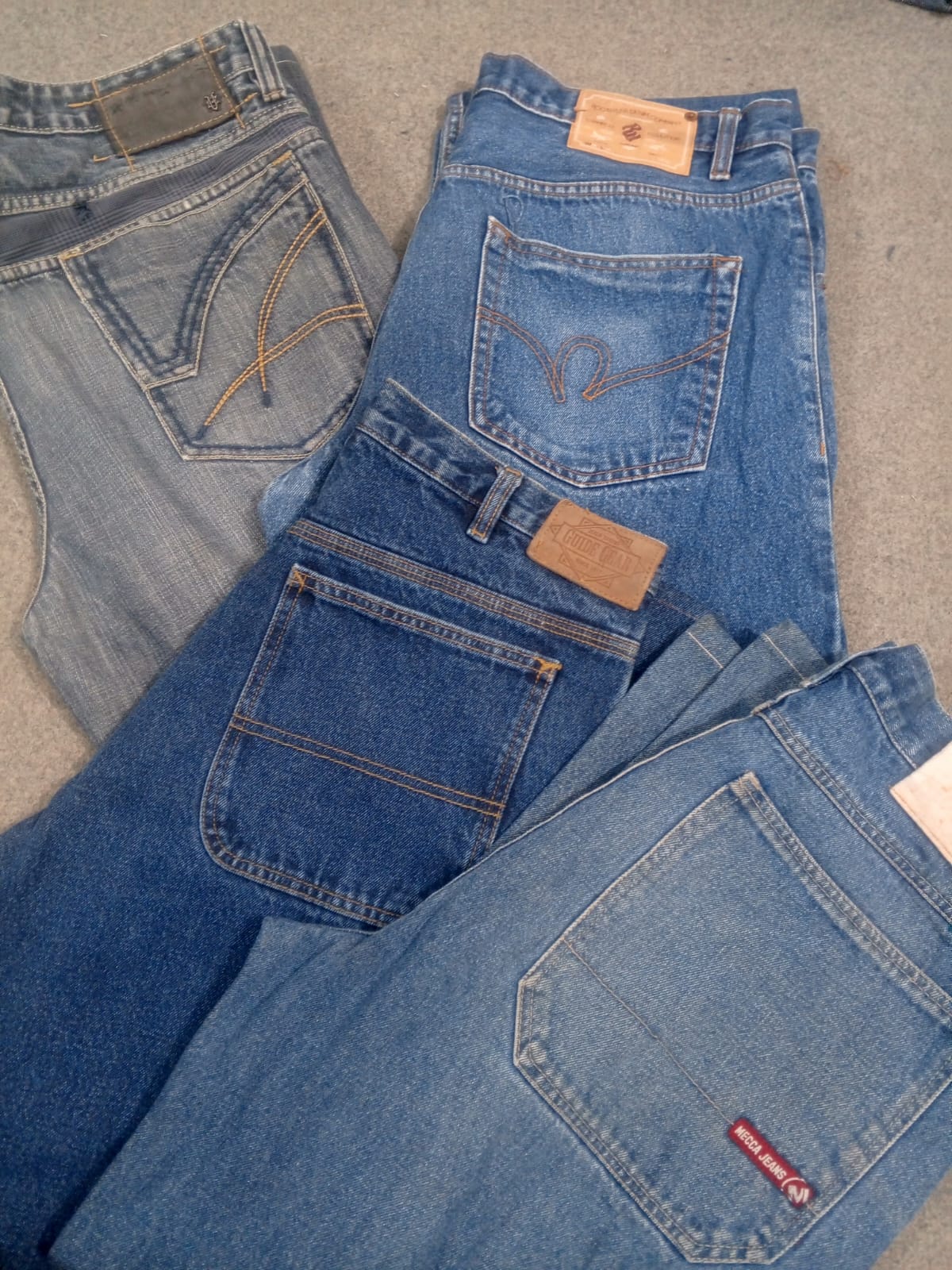 #224 Men Baggy Hip-hop Jeans