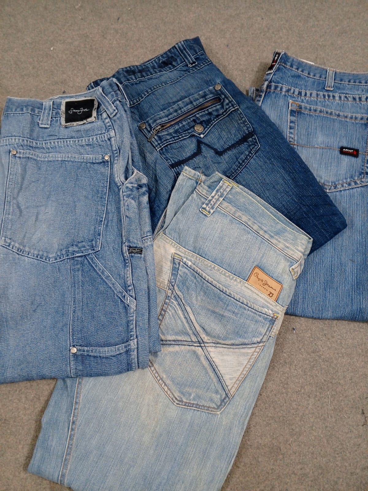 #225 Men Baggy Hip-hop Jeans