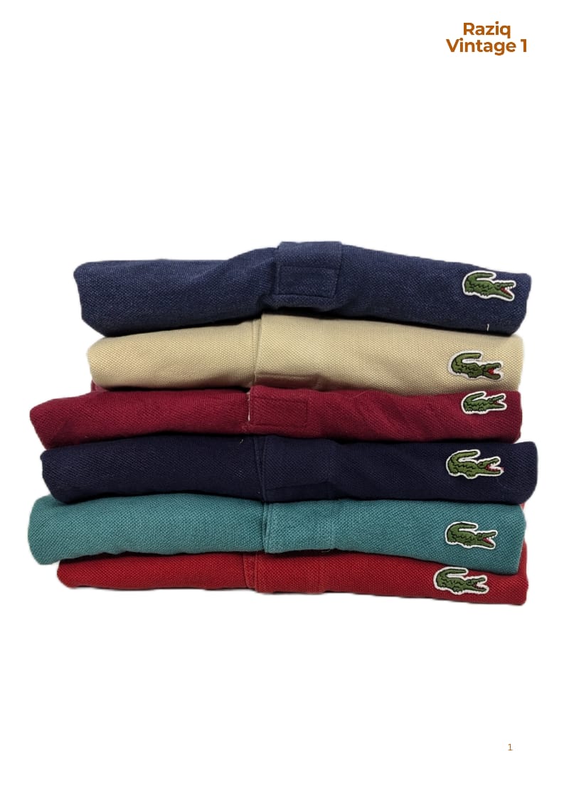 💥 RV1781 Lacoste camisetas polo