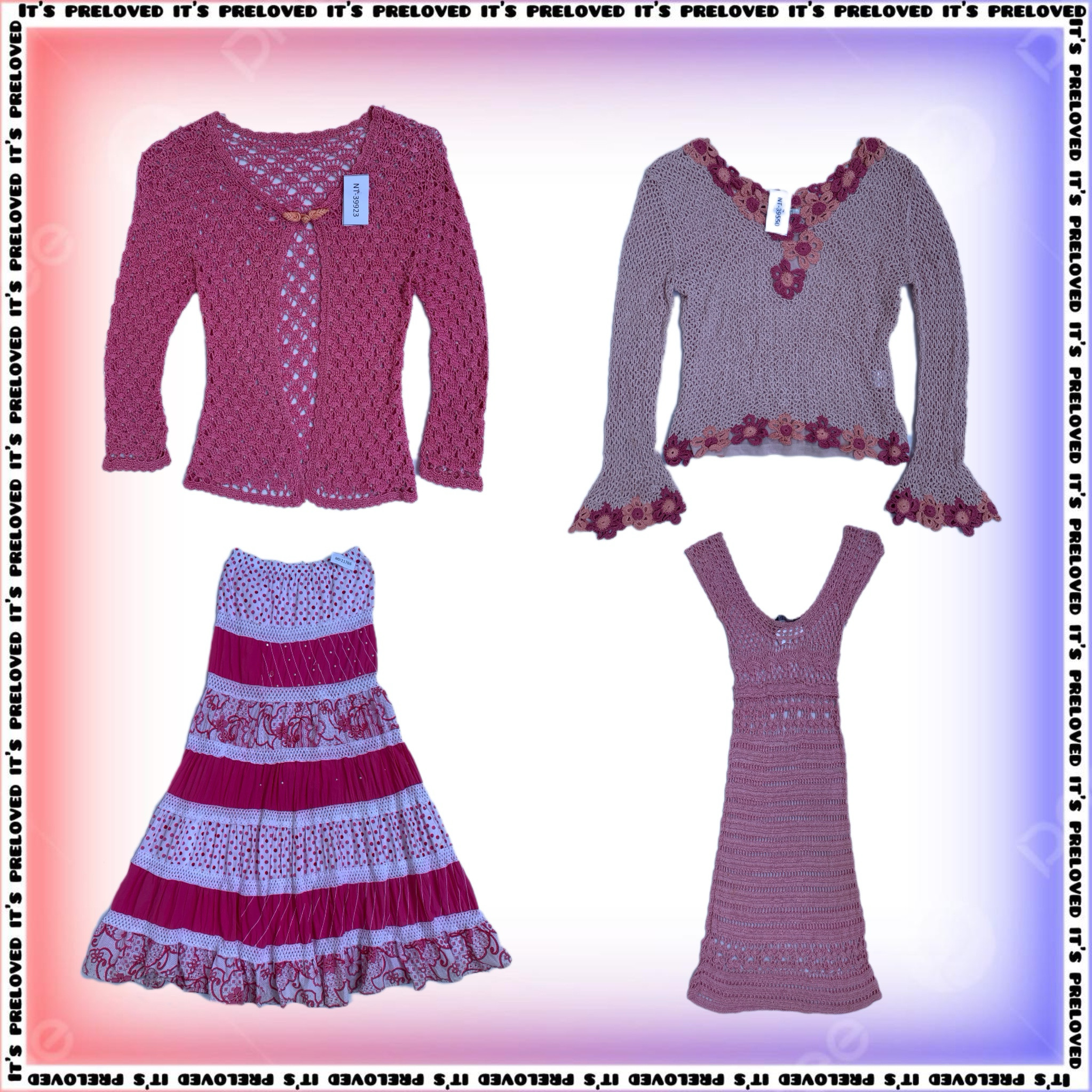 Dollhouse Darling Closet - Tops, Dresses and Skirts (SS-1835)