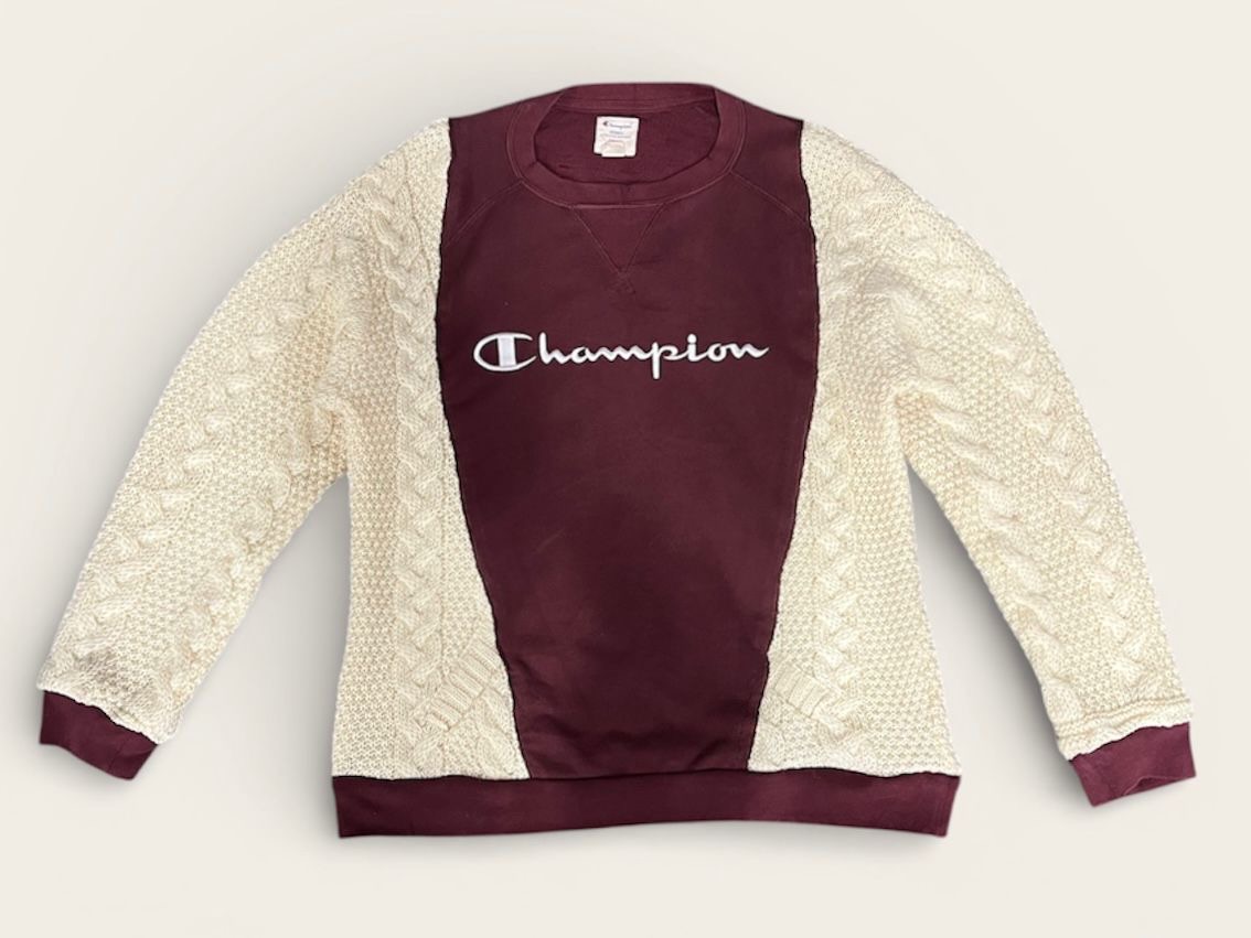 Sweatshirt nike upcyclé Fs-70 avec patch