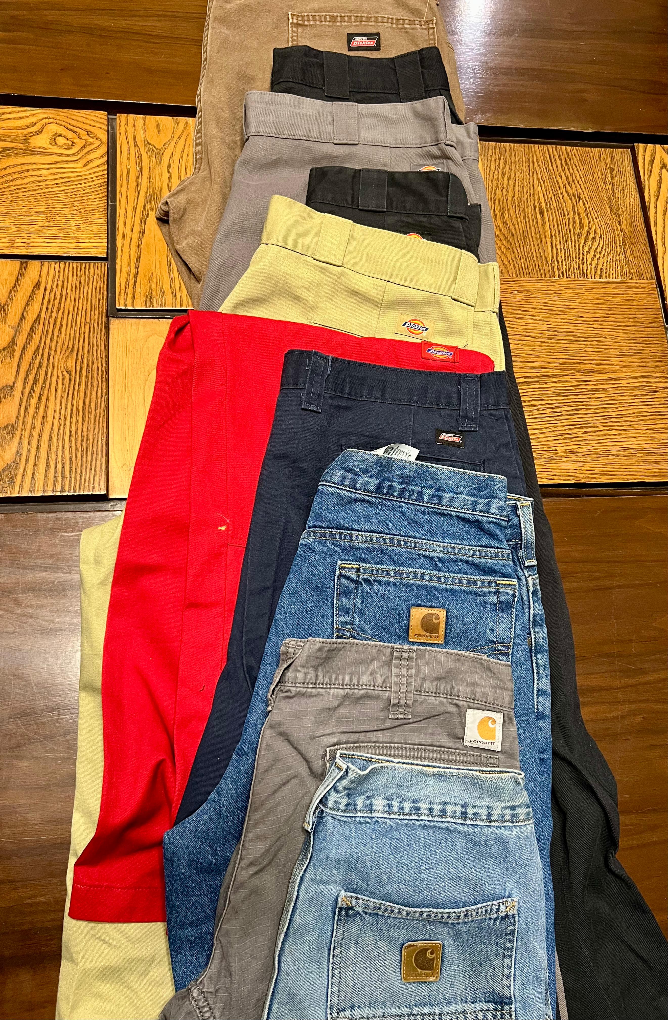 Carhartt & Dickies Pants and Jeans 10 Pcs