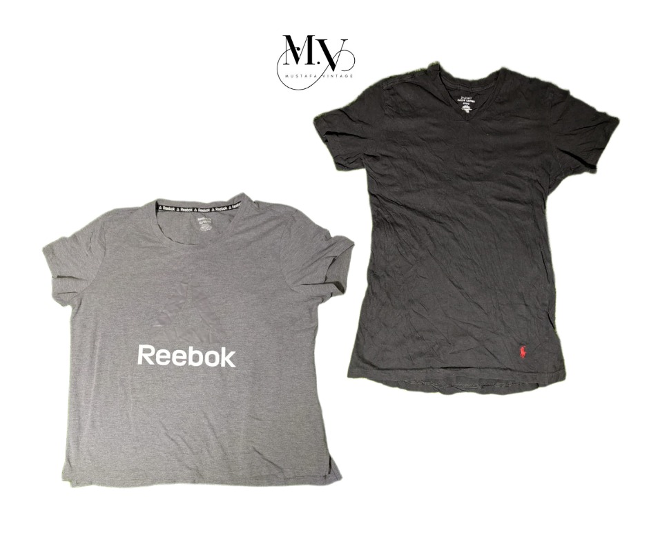 T-shirt : Polo Ralph Lauren & Reebok